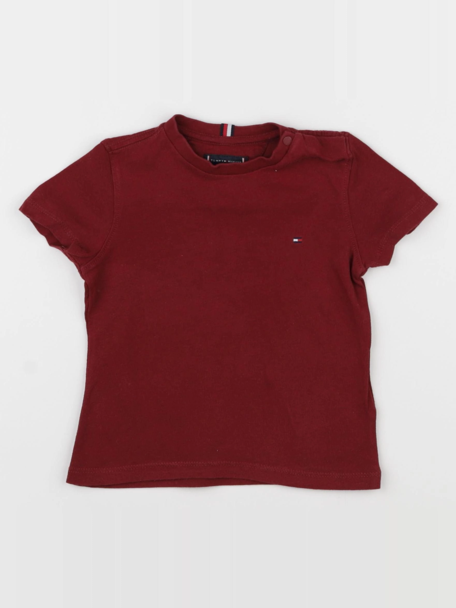 Tommy Hilfiger - tee-shirt rouge - 12/18 mois