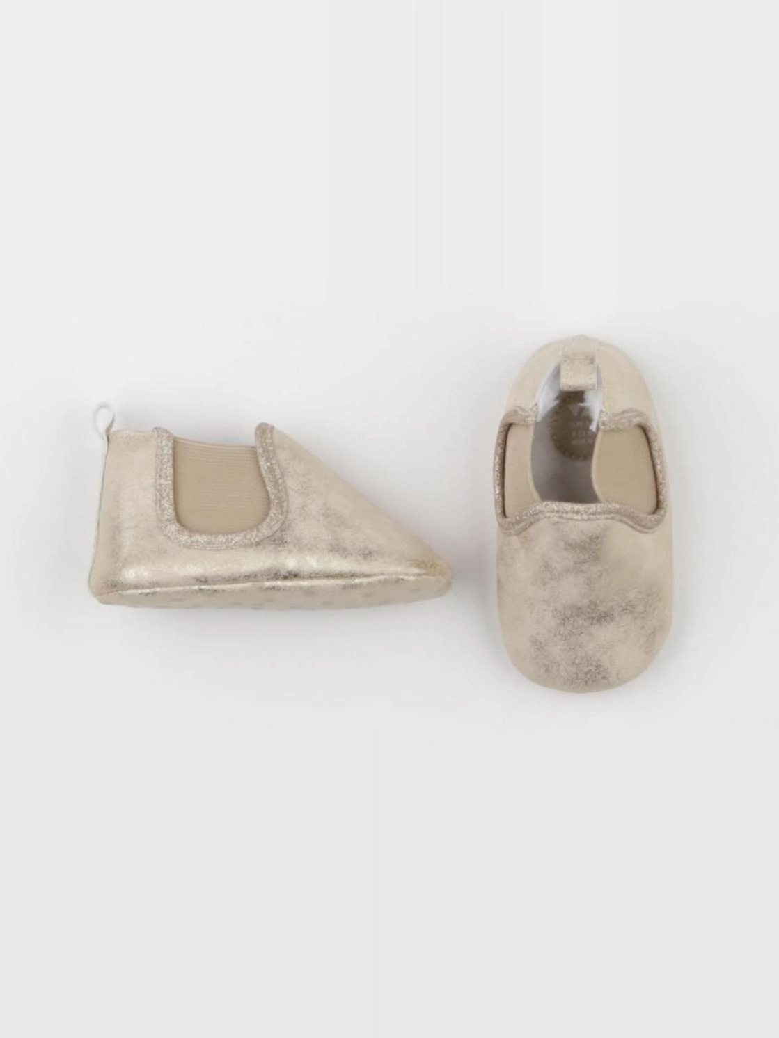 Tape à l'oeil - chaussons bronze - pointure 18/19