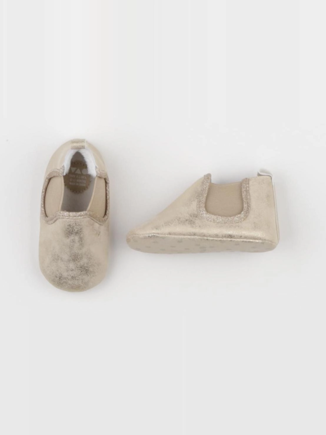 Tape à l'oeil - chaussons bronze - pointure 18/19