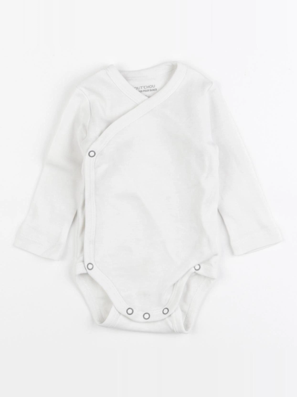 Boutchou - body blanc - 1 mois