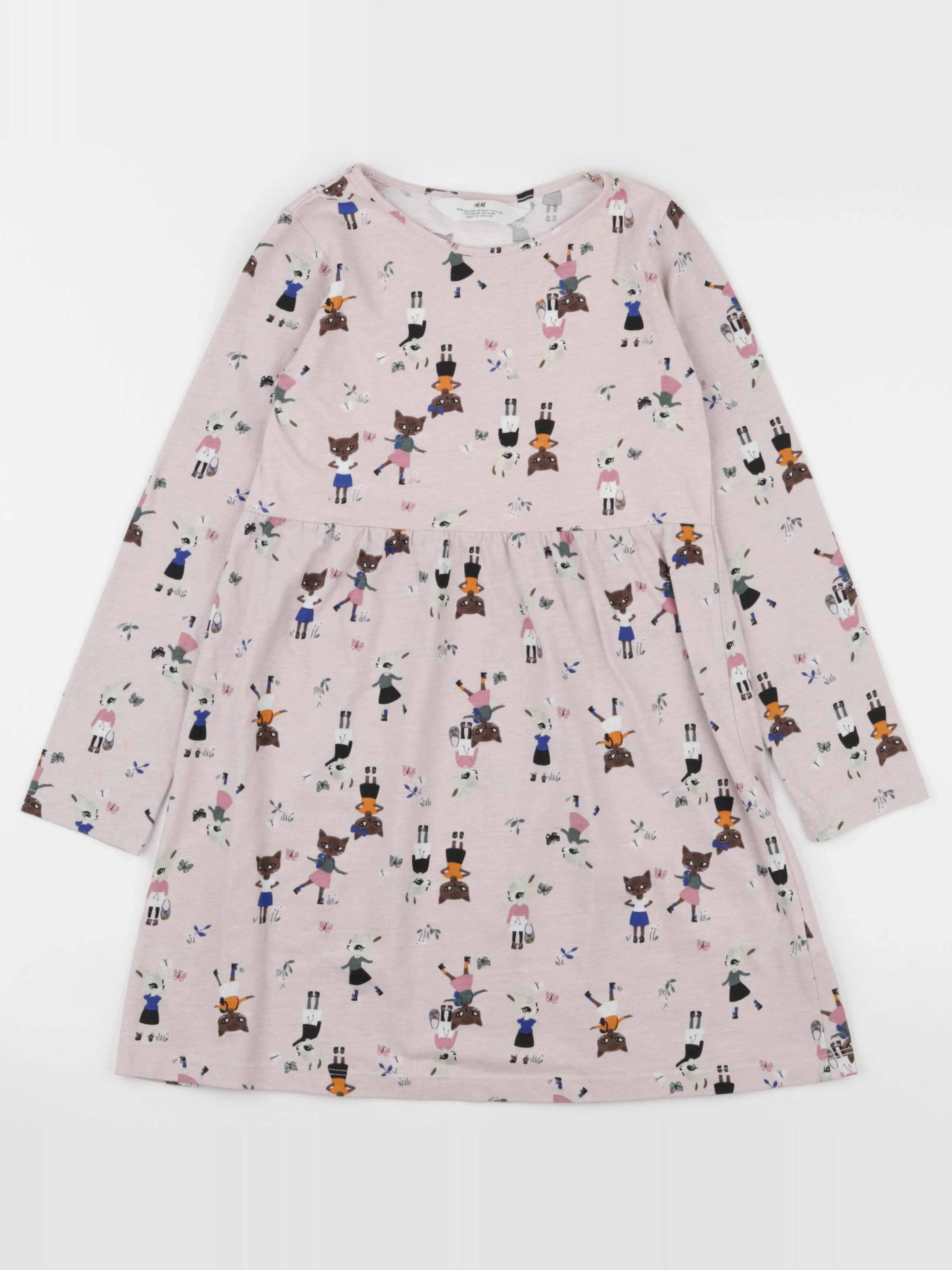 H&M - robe rose - 6/8 ans
