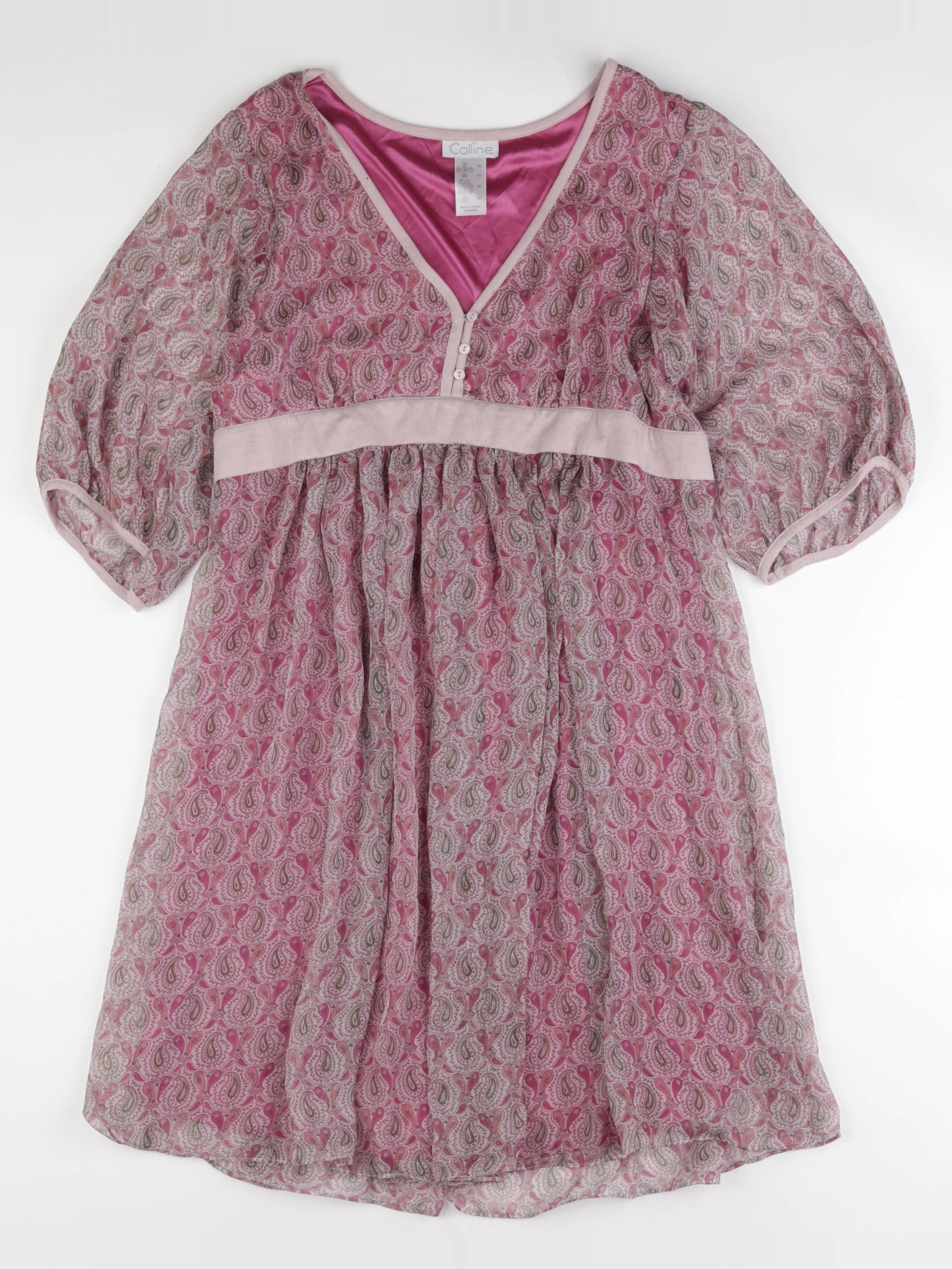 Vertbaudet - robe grossesse rose - 38