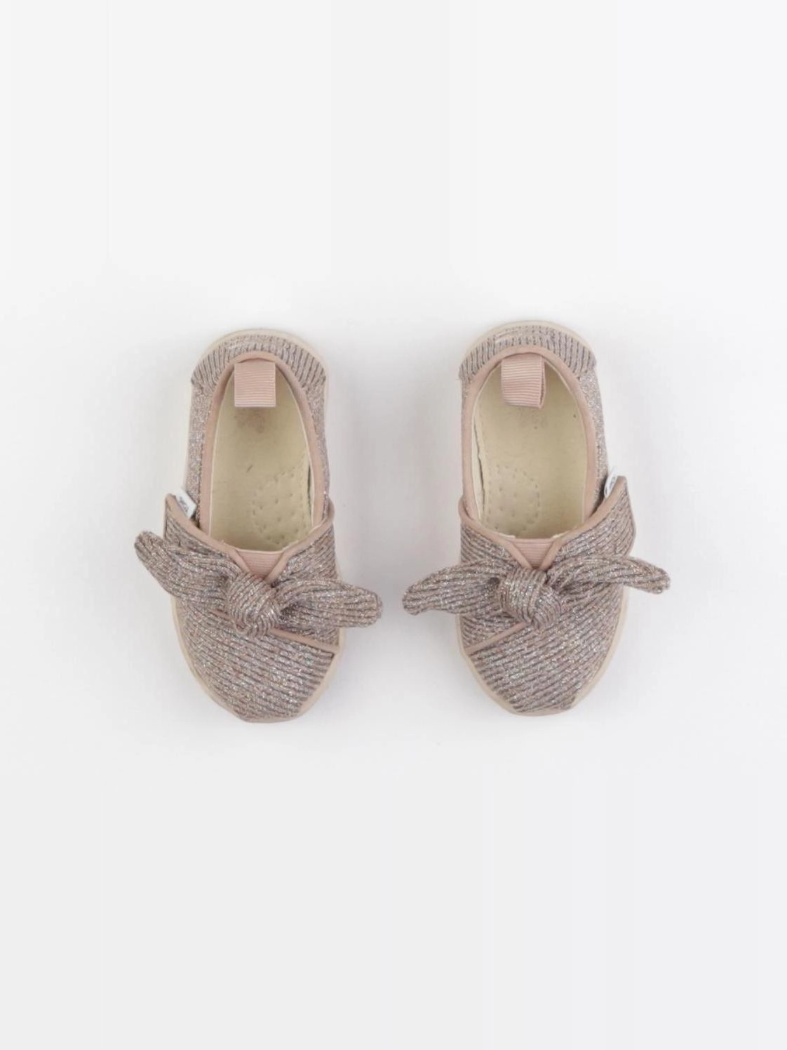 Toms - tennis à scratch/ lacets bronze - pointure 22