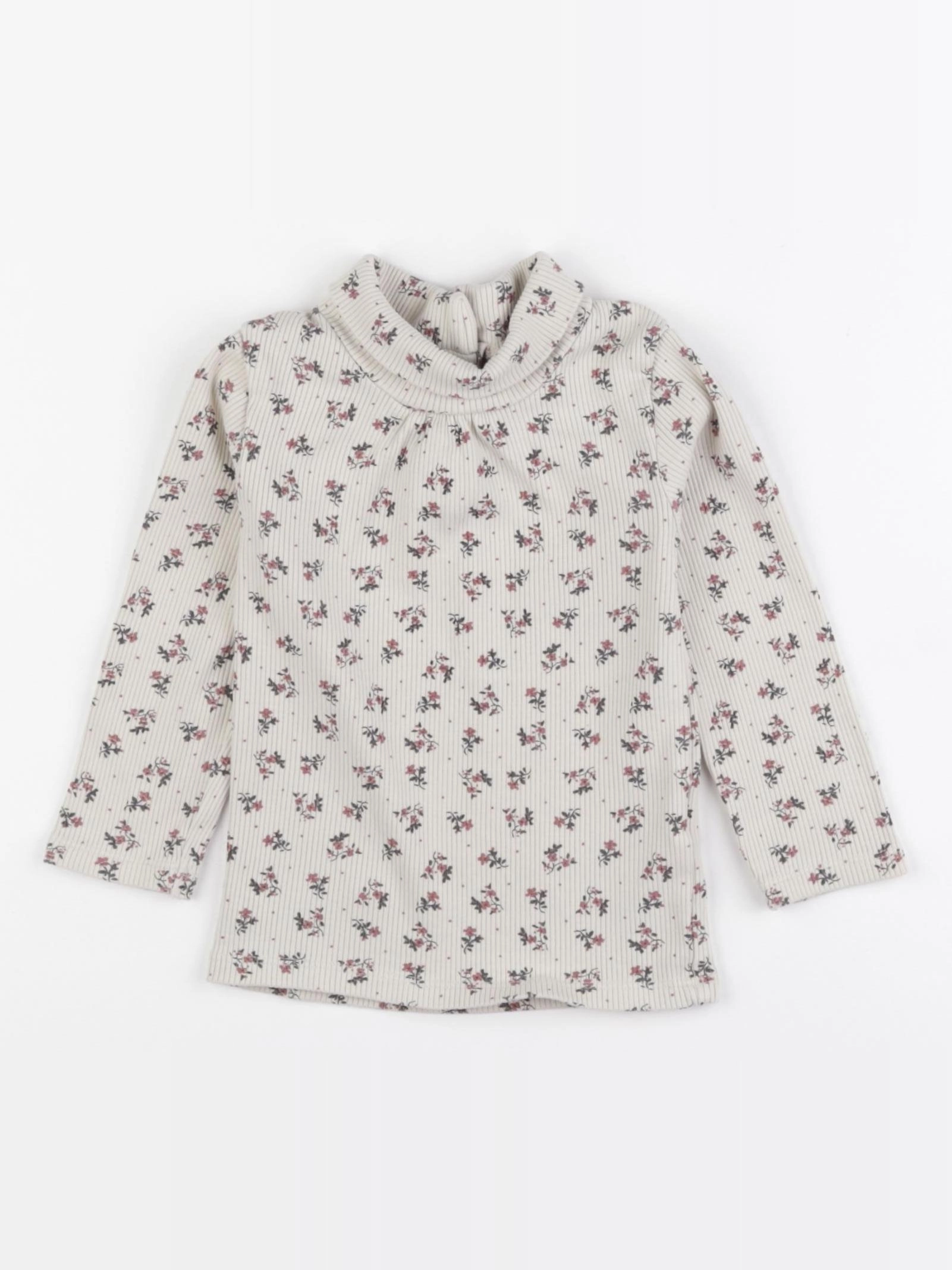 Vertbaudet - sous-pull beige - 18 mois