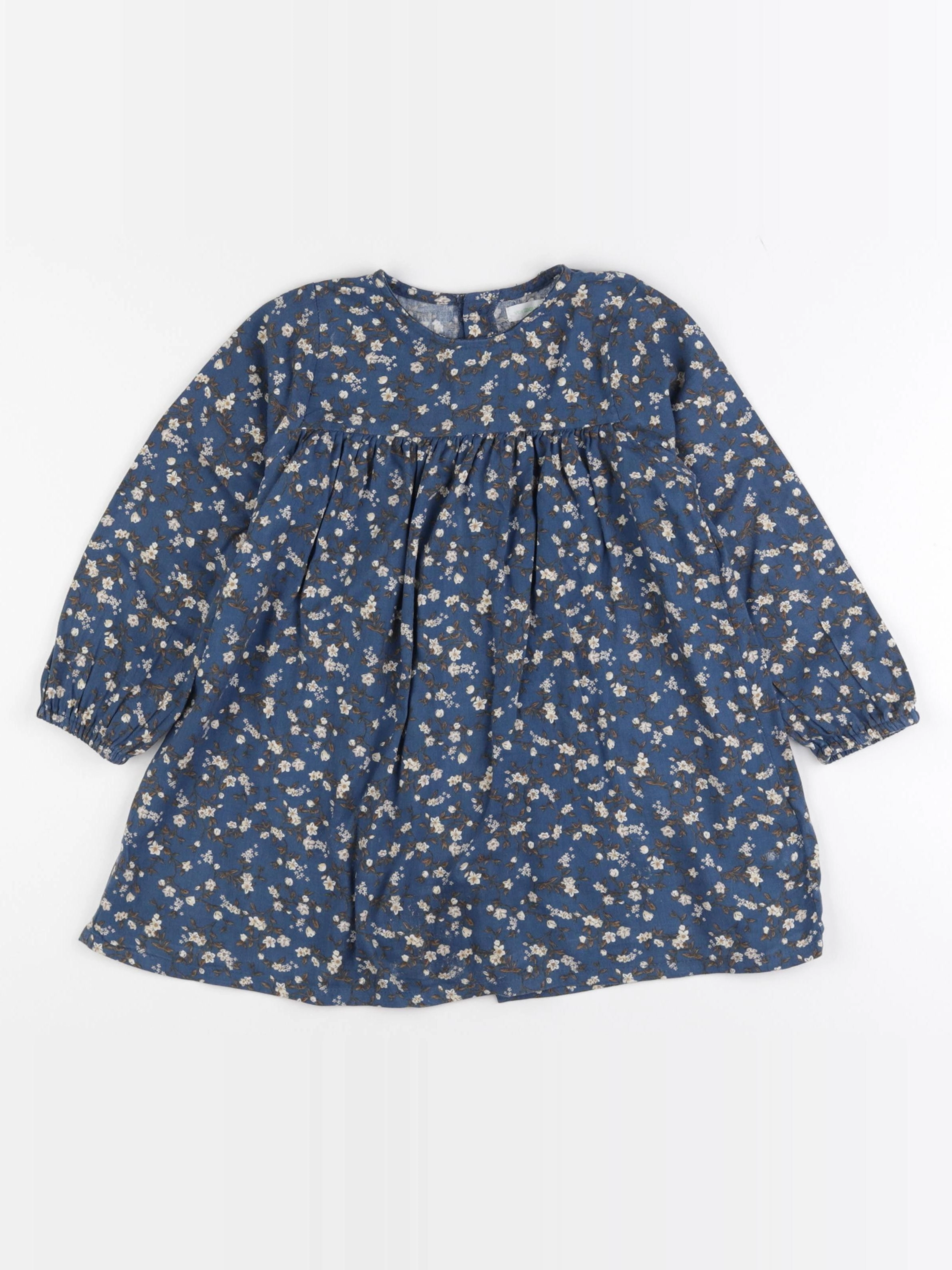 Vertbaudet - robe bleu - 36 mois