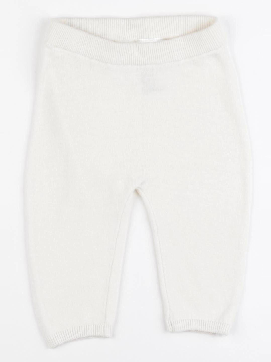 H&M - legging blanc - 2/4 mois