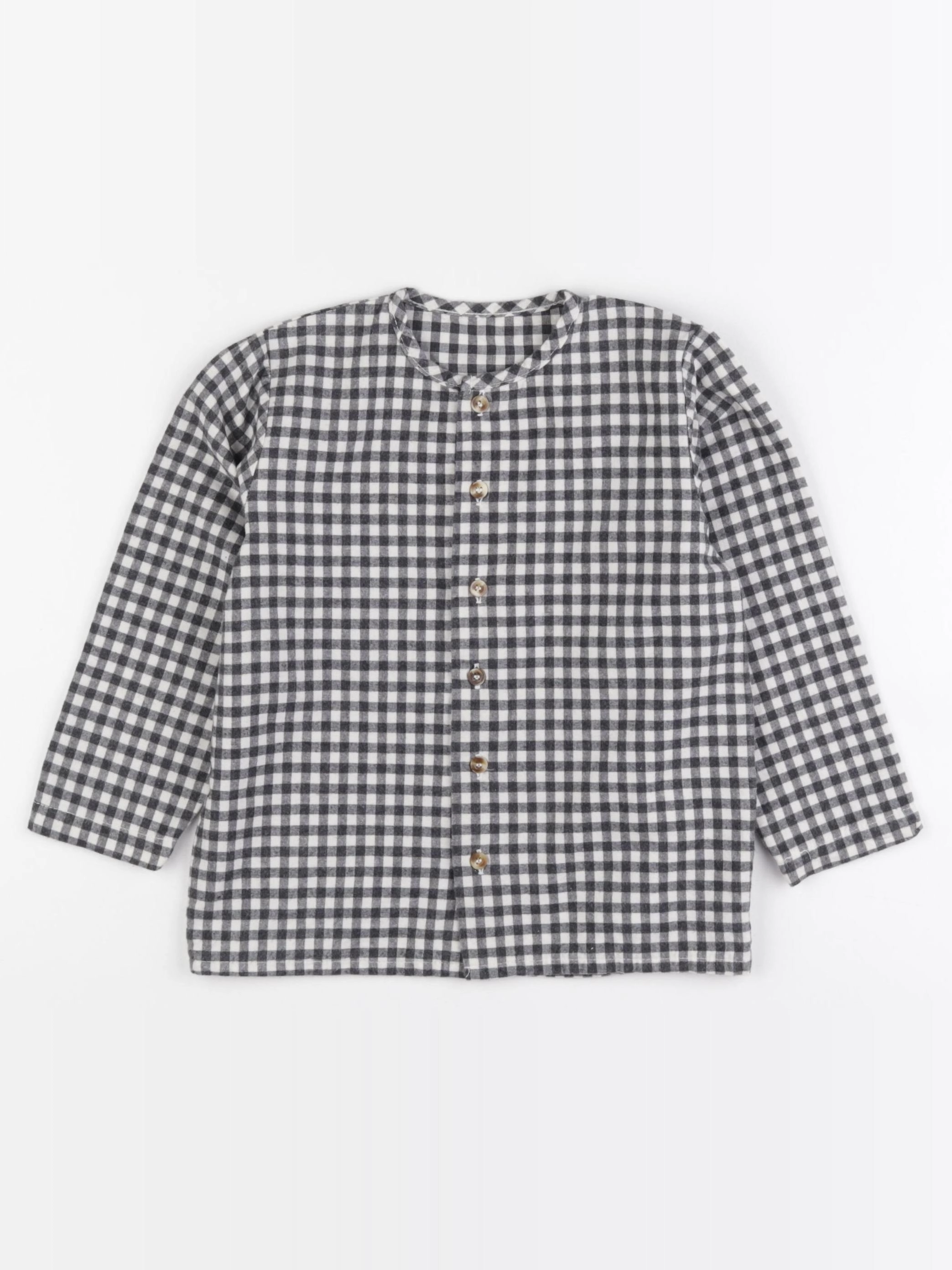 Poudre Organic - chemise blanc, noir - 3 ans