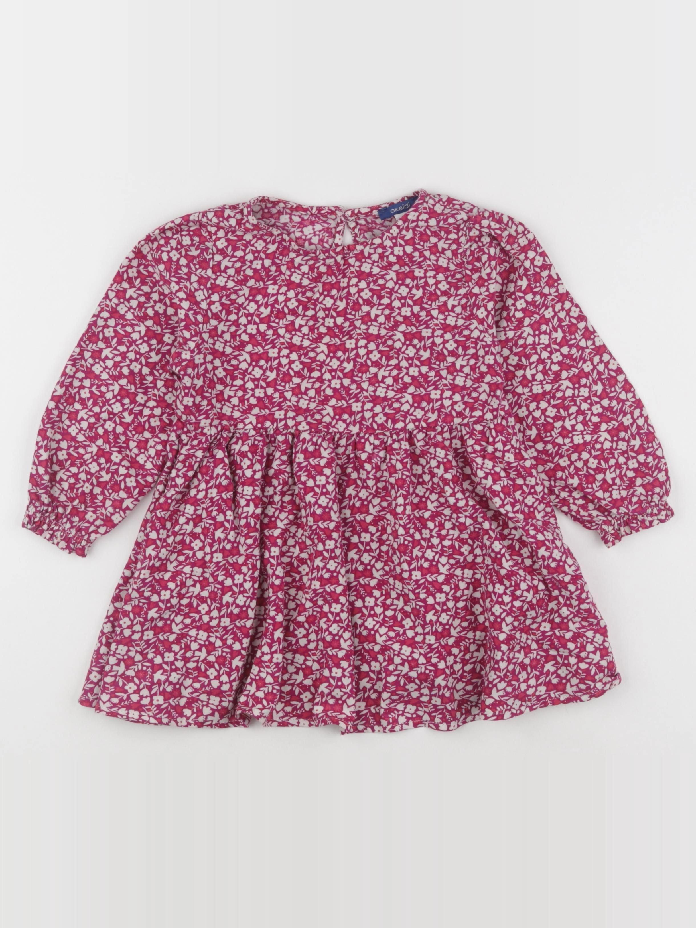 Okaidi - robe rose - 3 ans