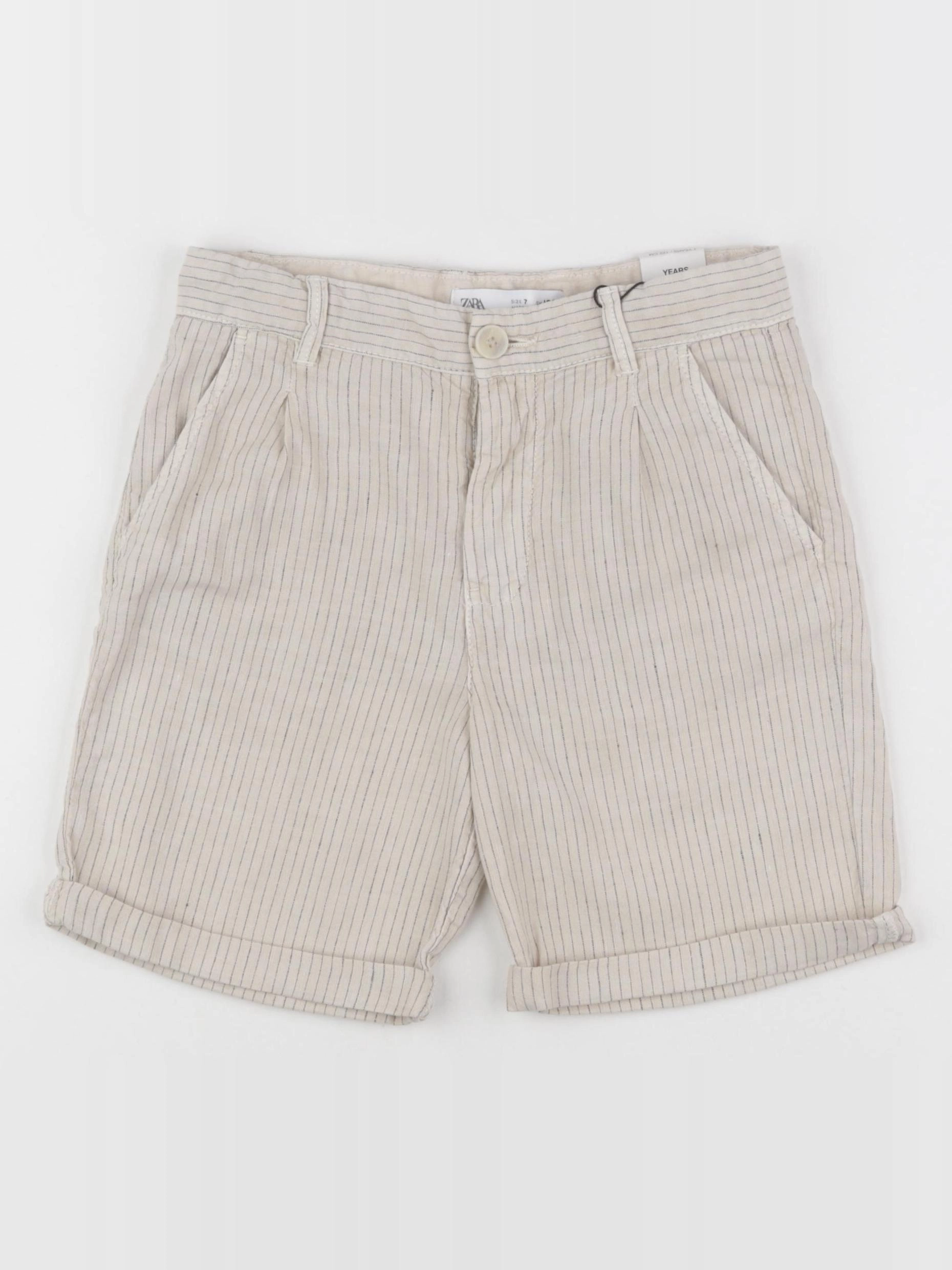 Zara - short marron - 7 ans