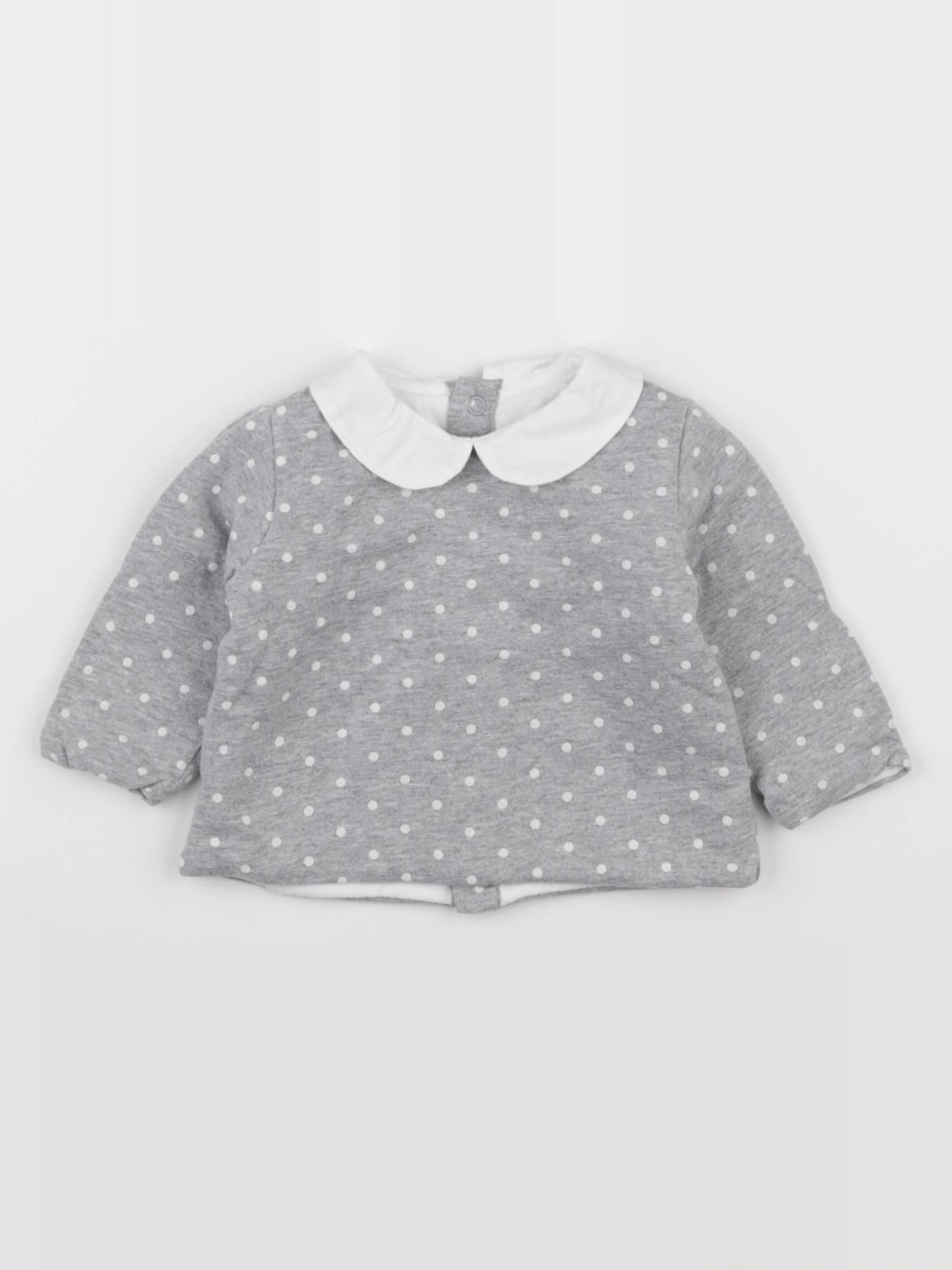 Jacadi - sweat gris - 6 mois