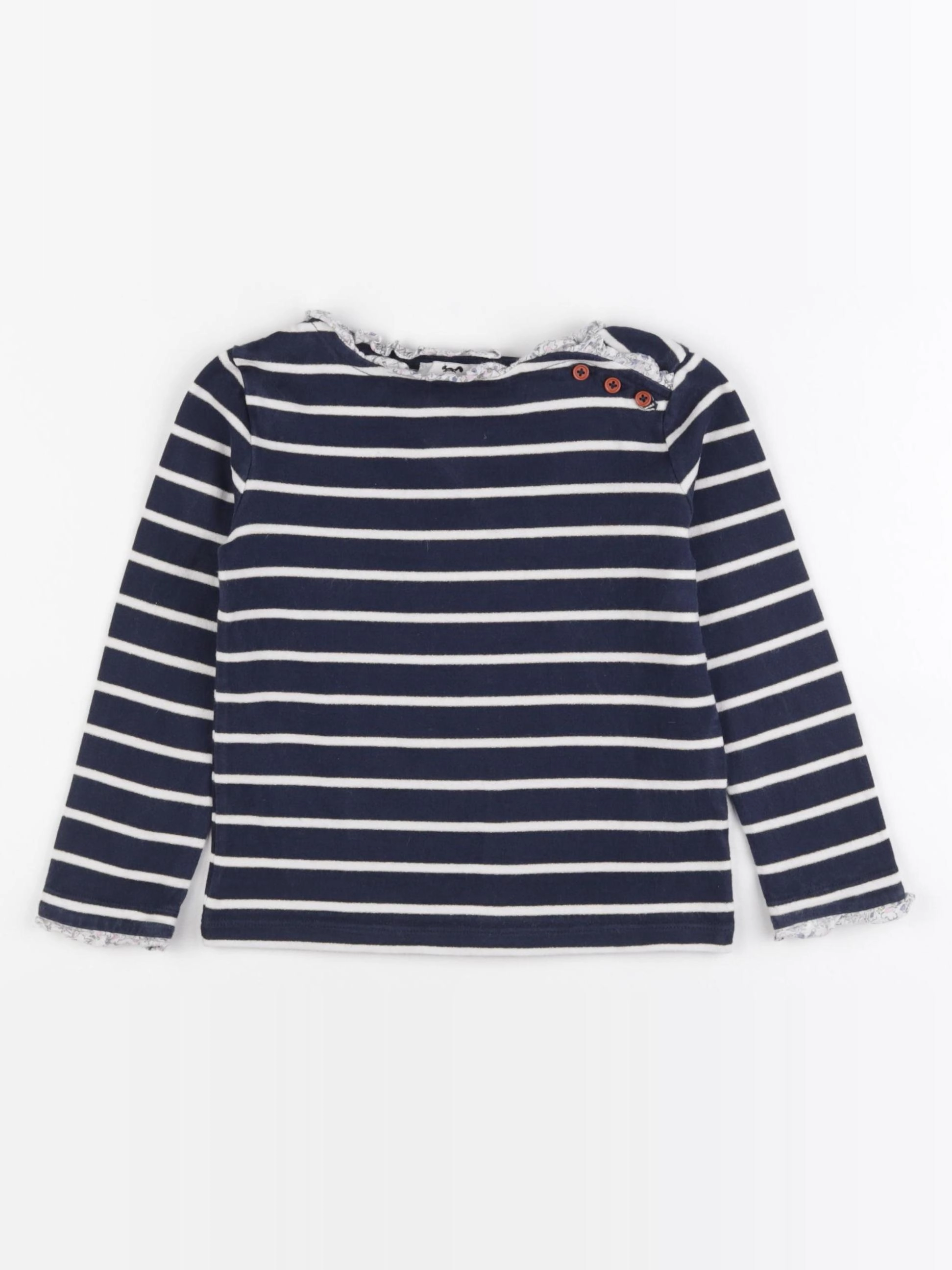 Cyrillus - tee-shirt bleu - 3 ans