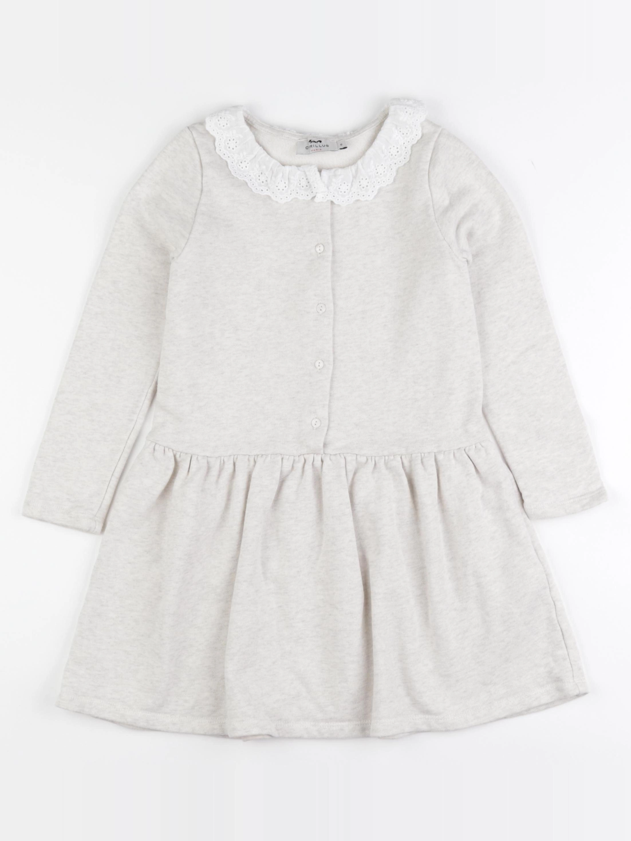 Cyrillus - robe beige - 6 ans