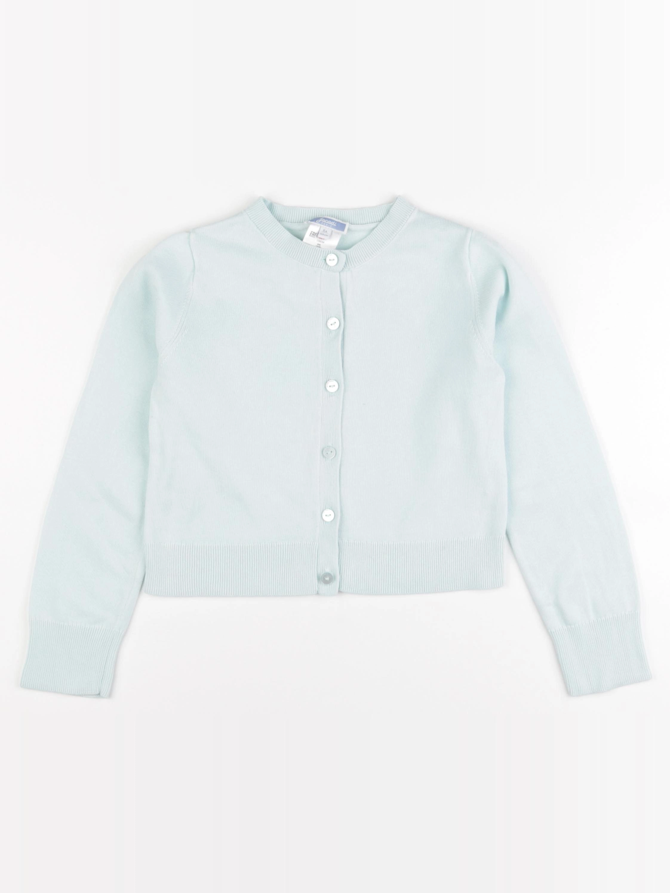 Jacadi - gilet vert - 8 ans