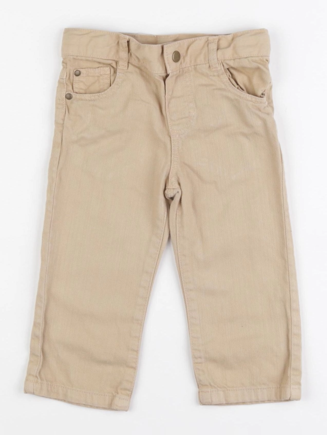 Boutchou - jean beige - 12 mois