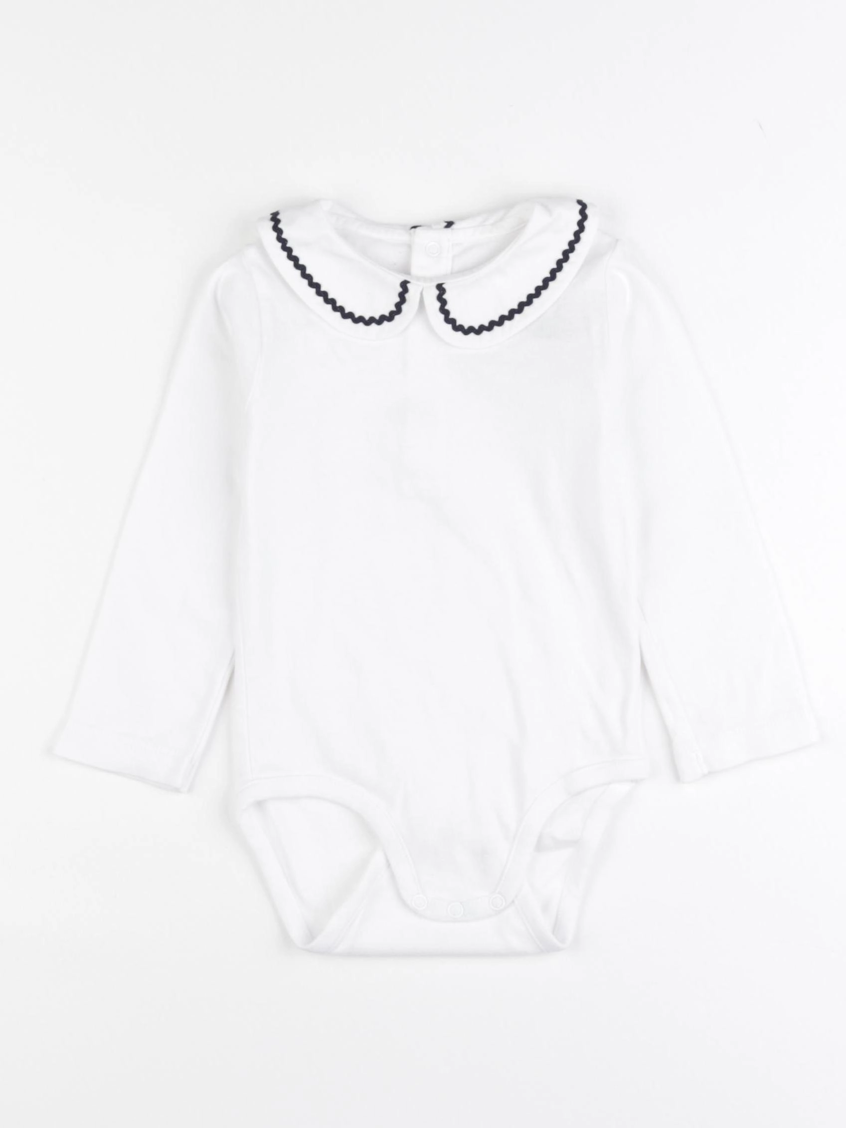 Jacadi - body à col blanc - 24 mois