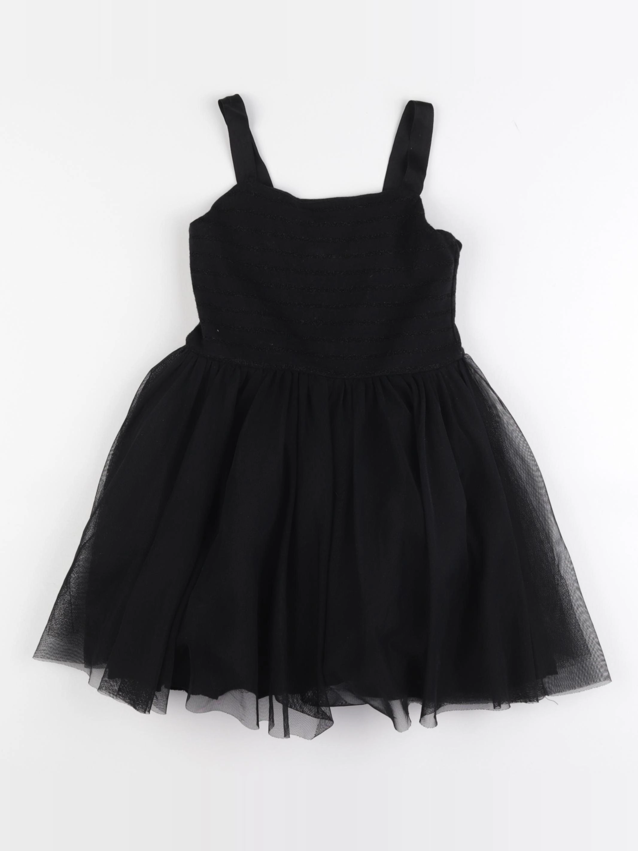 Petit Bateau - robe noir - 4 ans