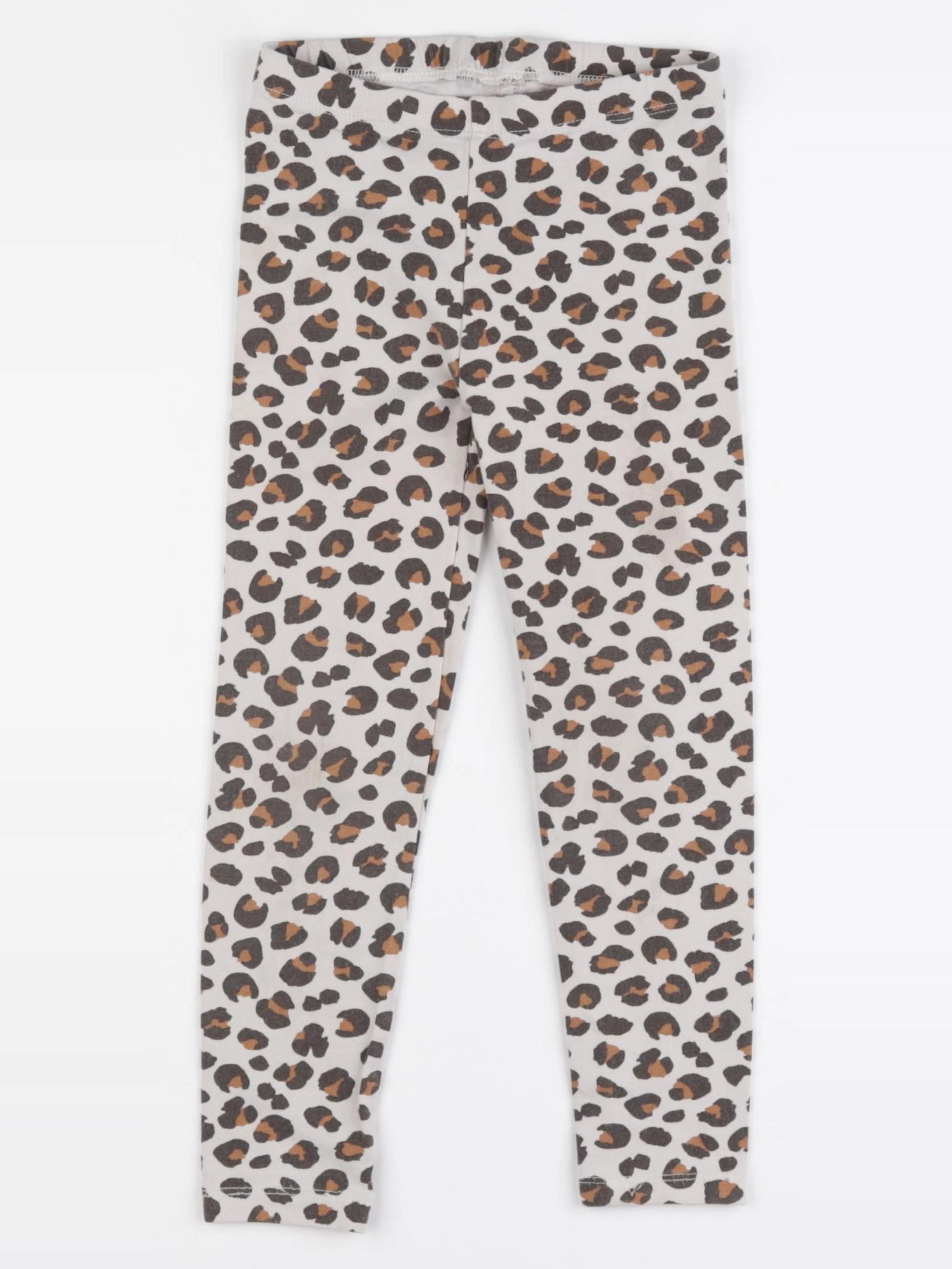 Monoprix - legging marron, beige - 4 ans