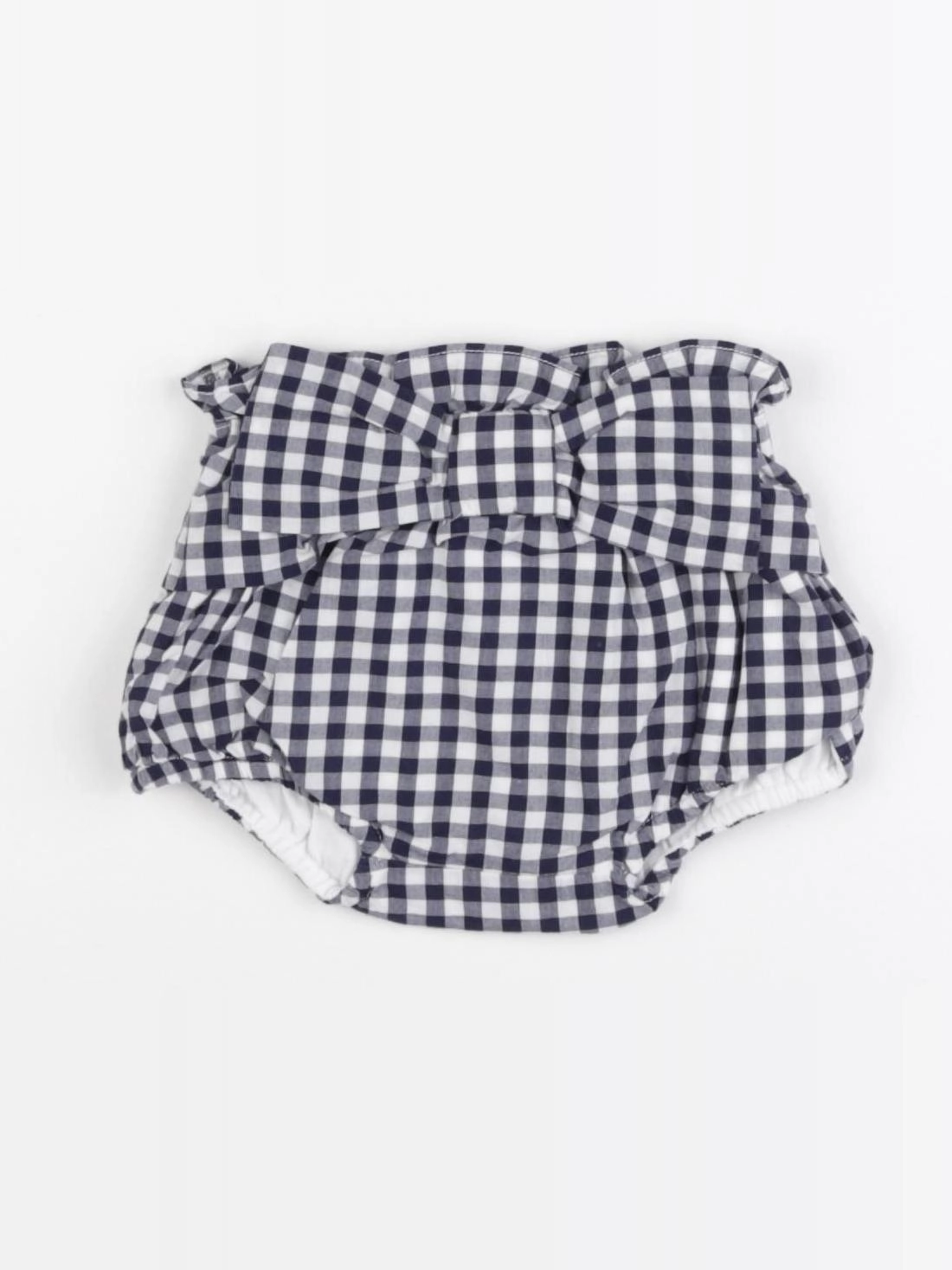 Jacadi - bloomer blanc, bleu - 1 mois