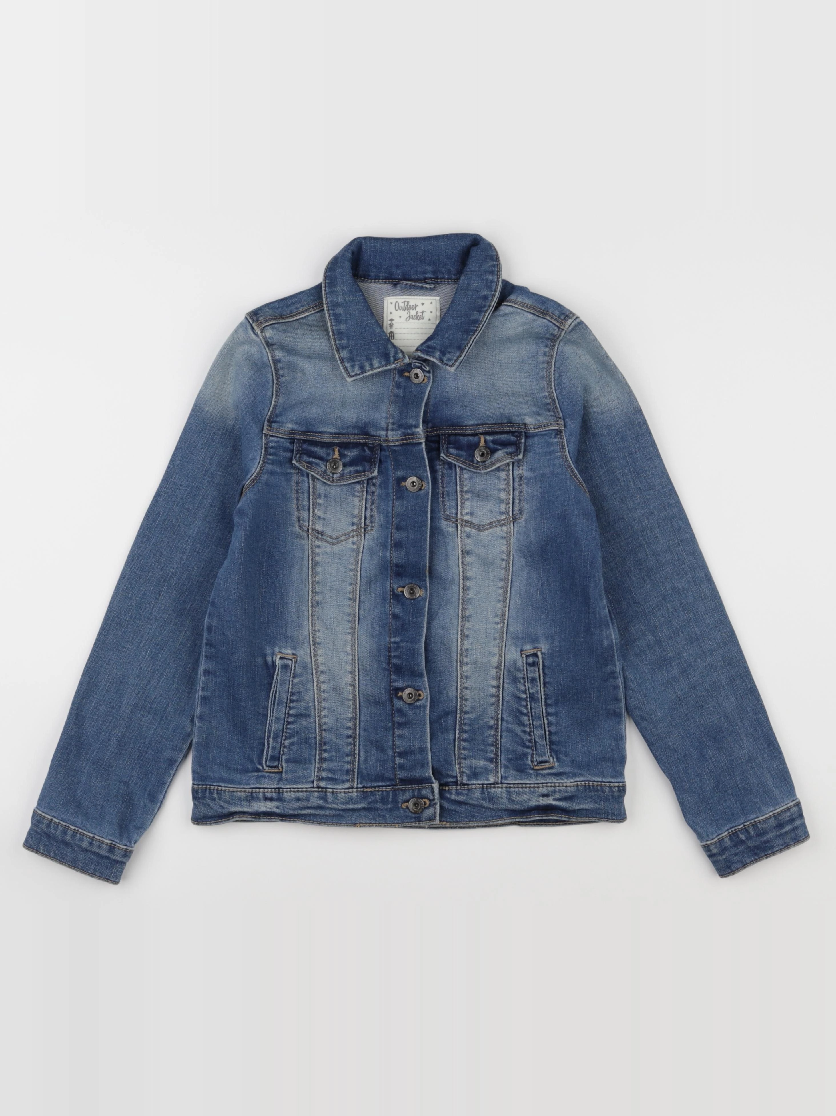 Vertbaudet - veste bleu - 9 ans