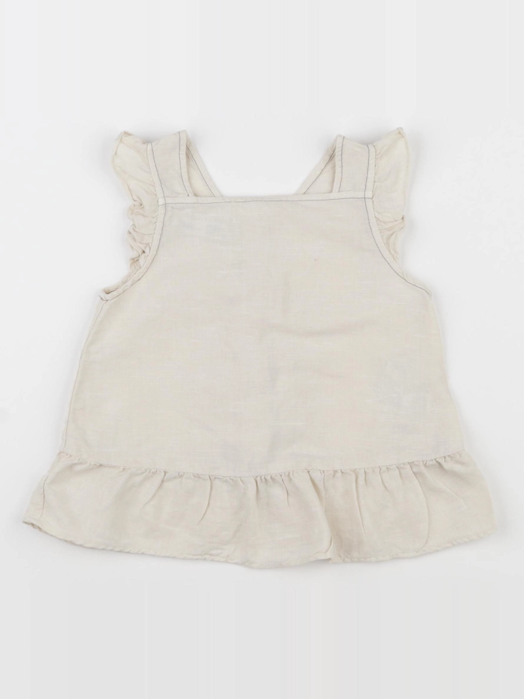 Zara - blouse beige - 3/4 ans