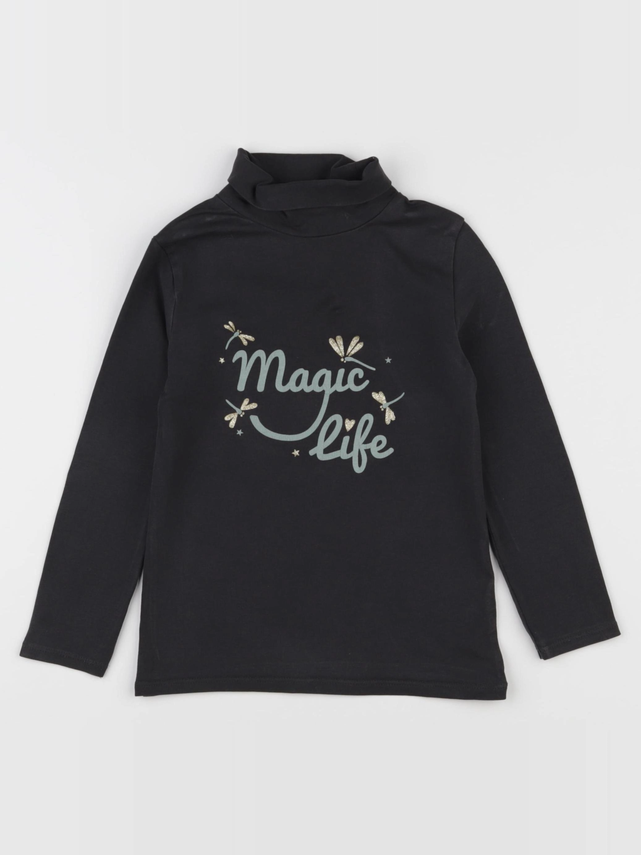 Vertbaudet - sous-pull gris - 4 ans