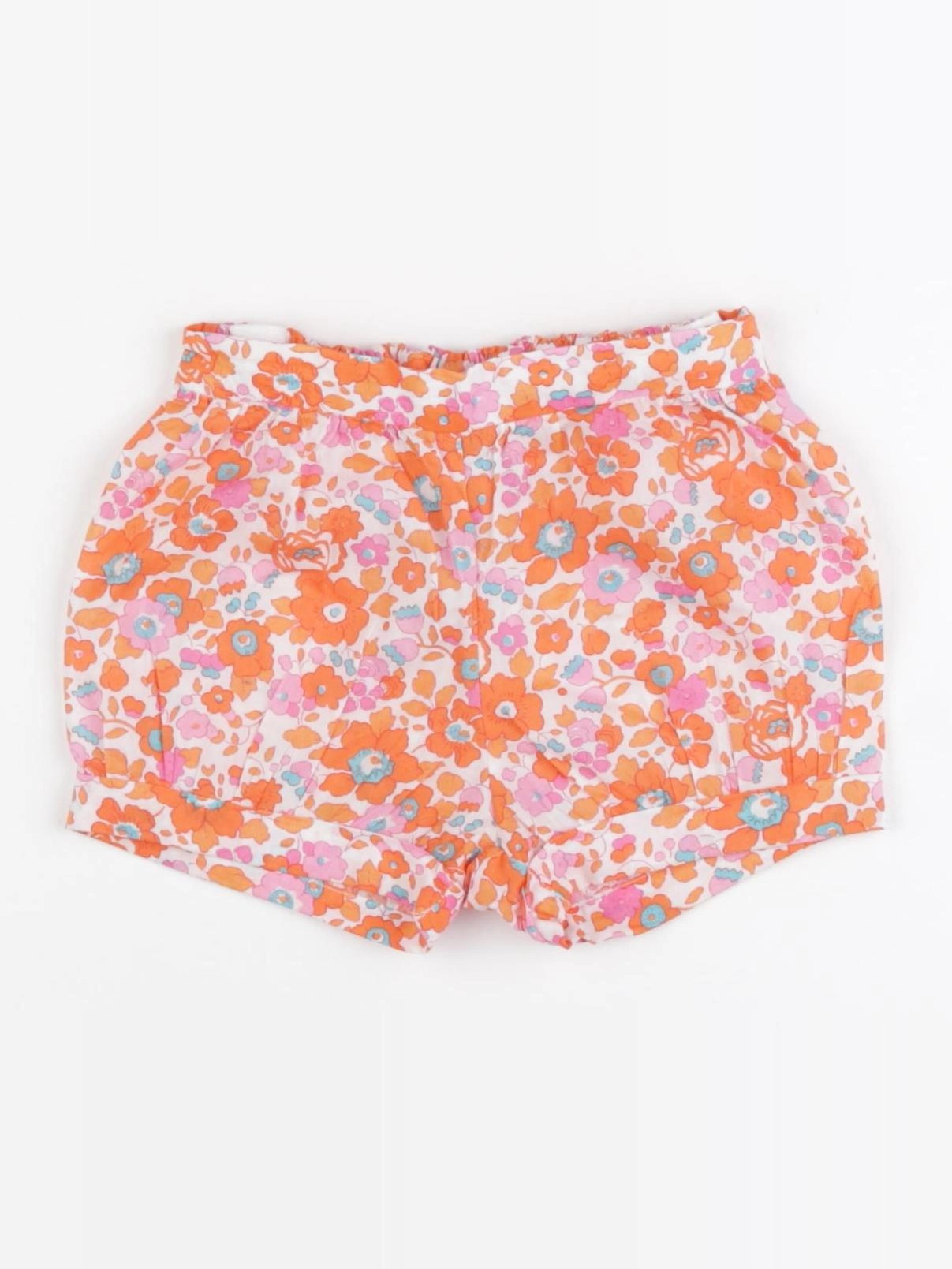 Jacadi - short liberty orange, rose - 12 mois