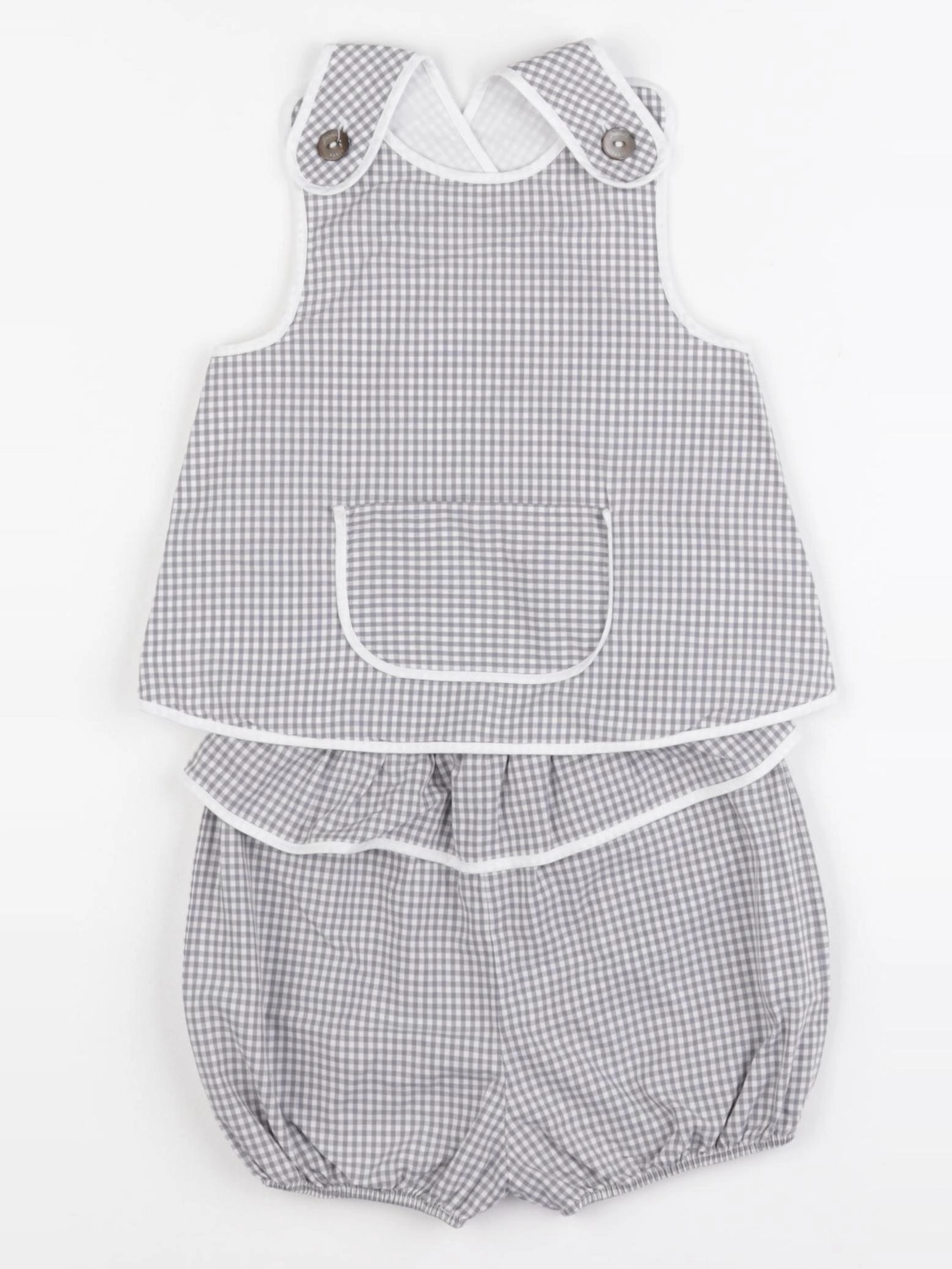 Jacadi - ensemble gris - 12 mois