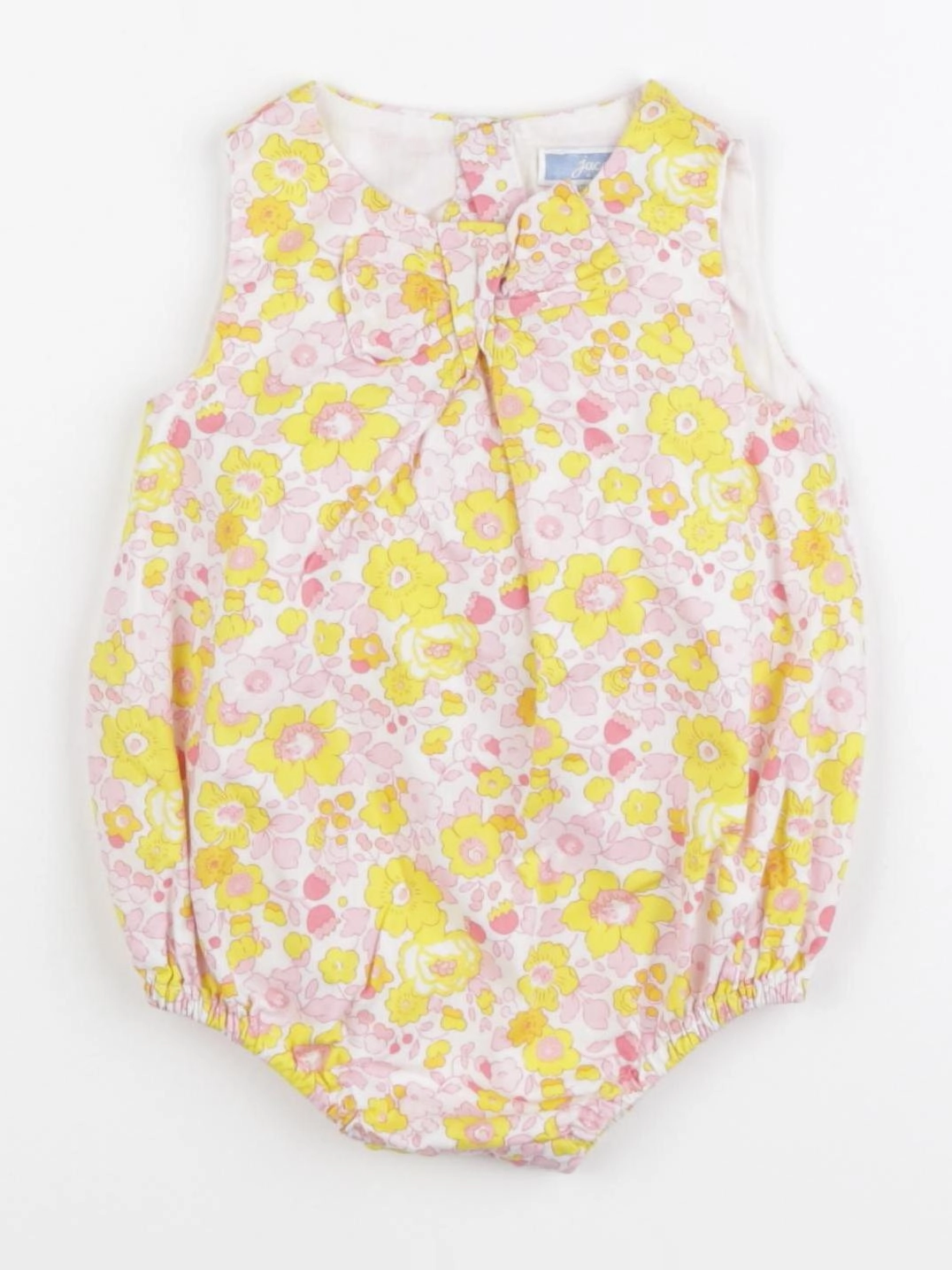 Jacadi - combinaison liberty jaune - 3 mois