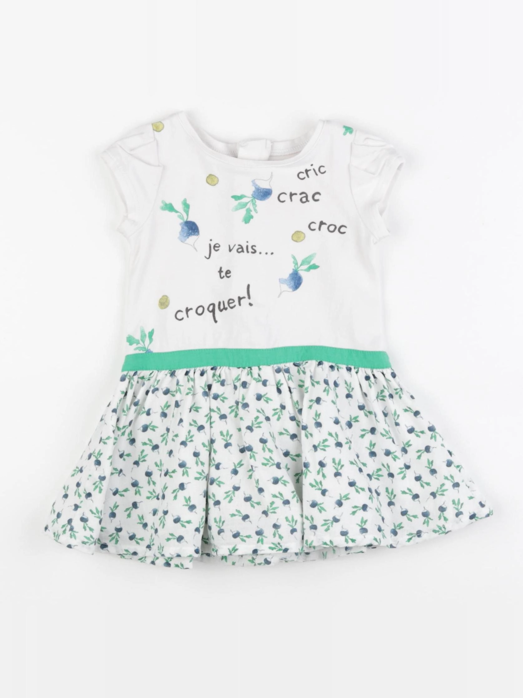 Catimini - robe multicolore - 9 mois