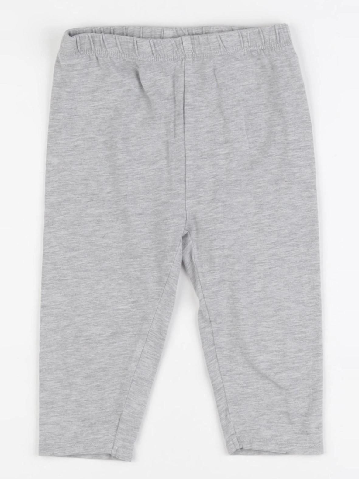Vertbaudet - legging gris - 36 mois