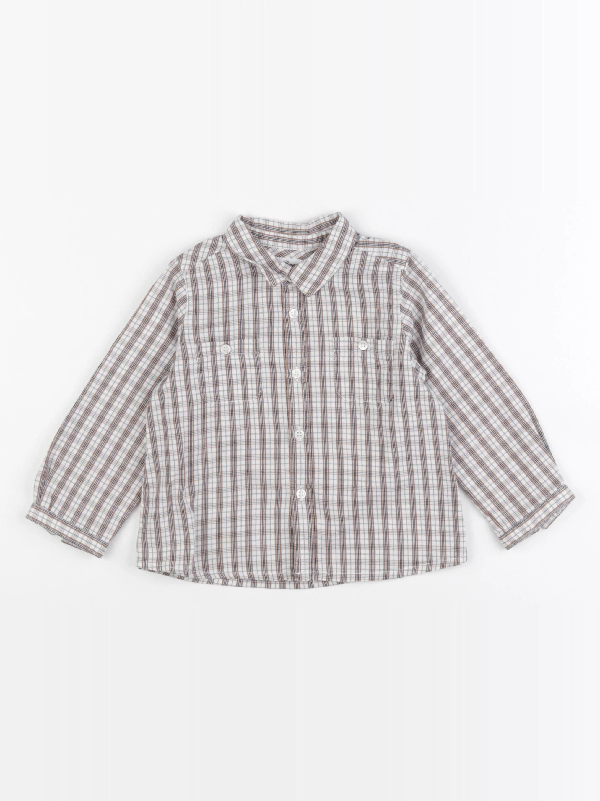 Bonpoint - chemise multicolore - 18 mois