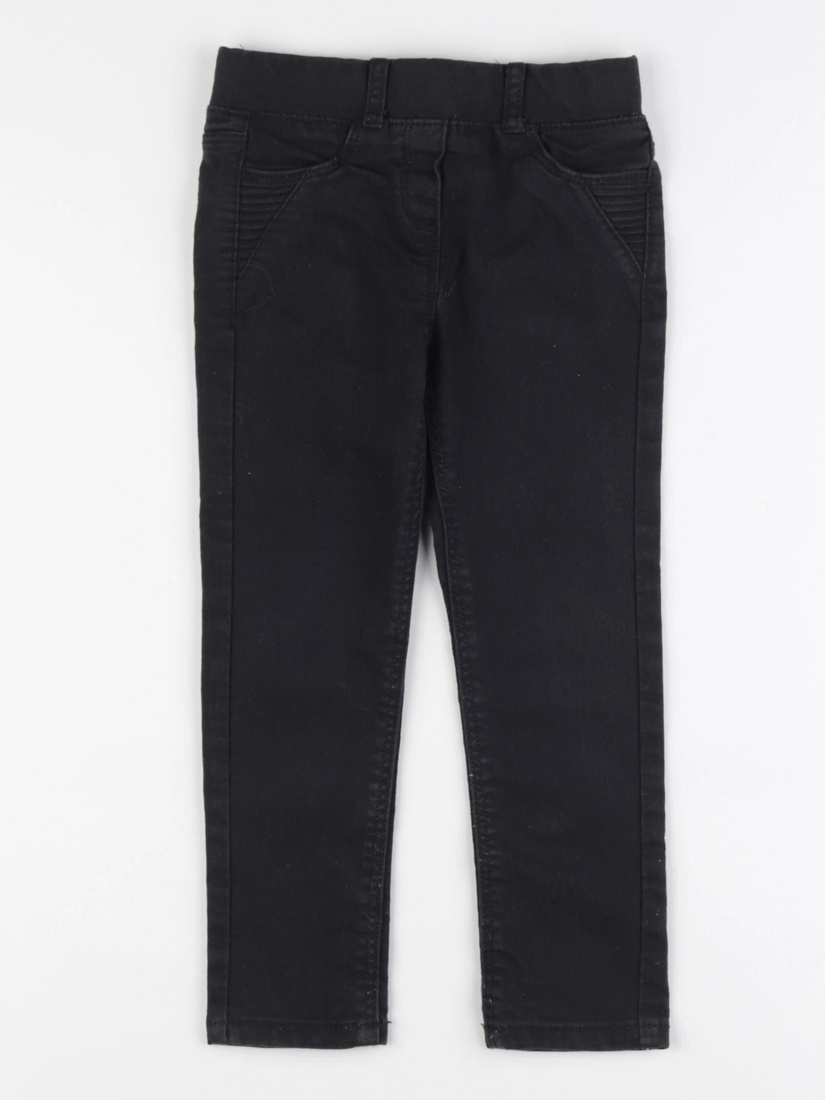 Vertbaudet - jegging noir - 4 ans