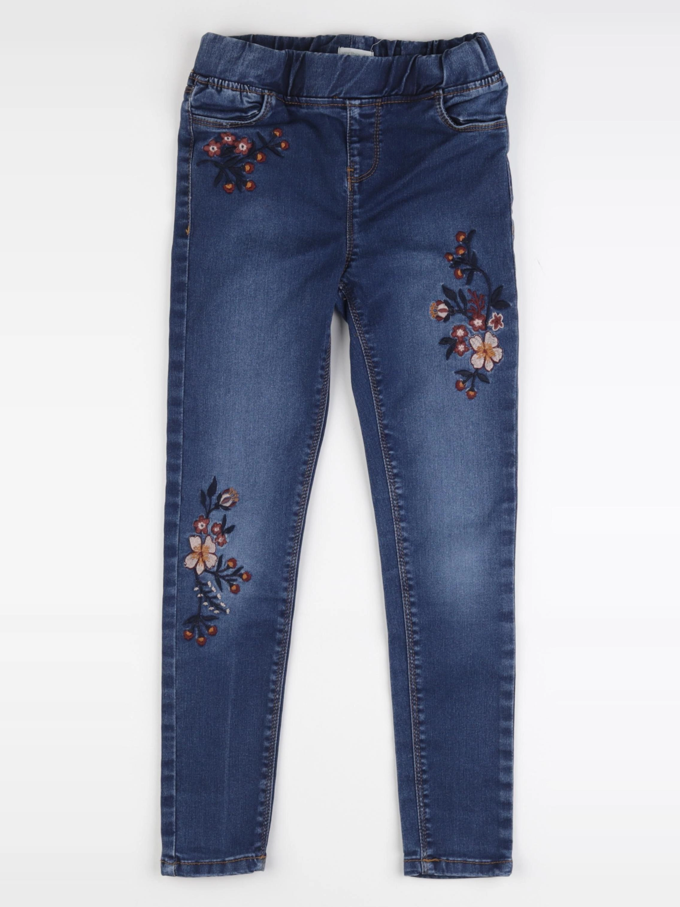 Vertbaudet - jegging bleu - 9 ans