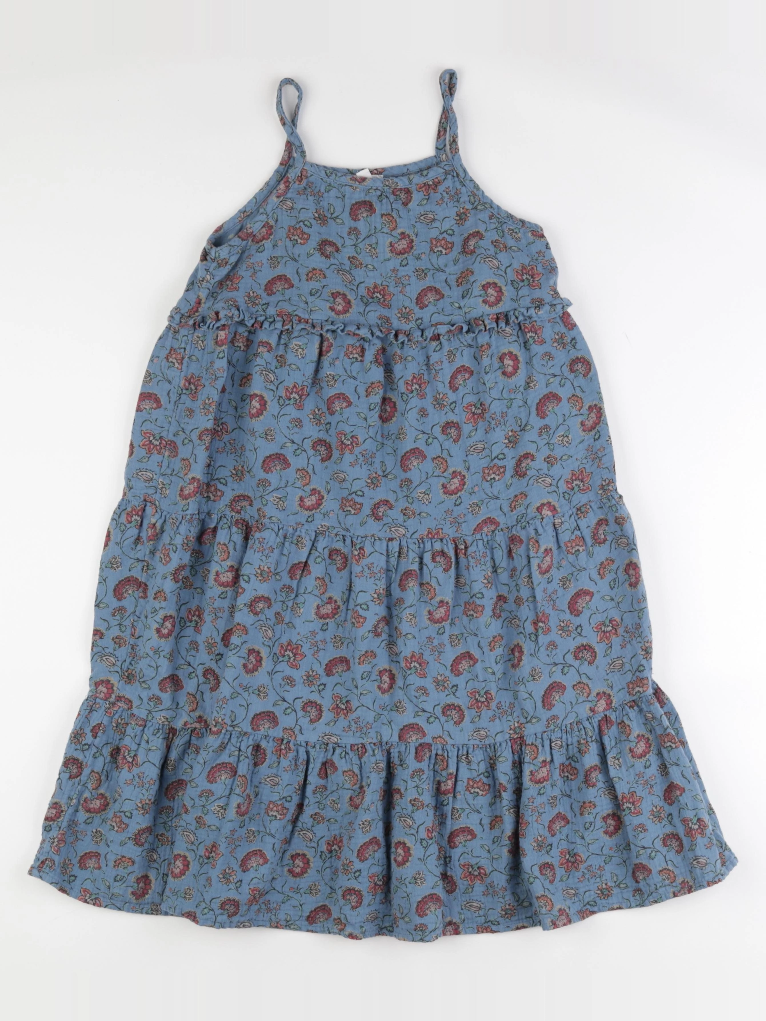 Vertbaudet - robe bleu - 10 ans