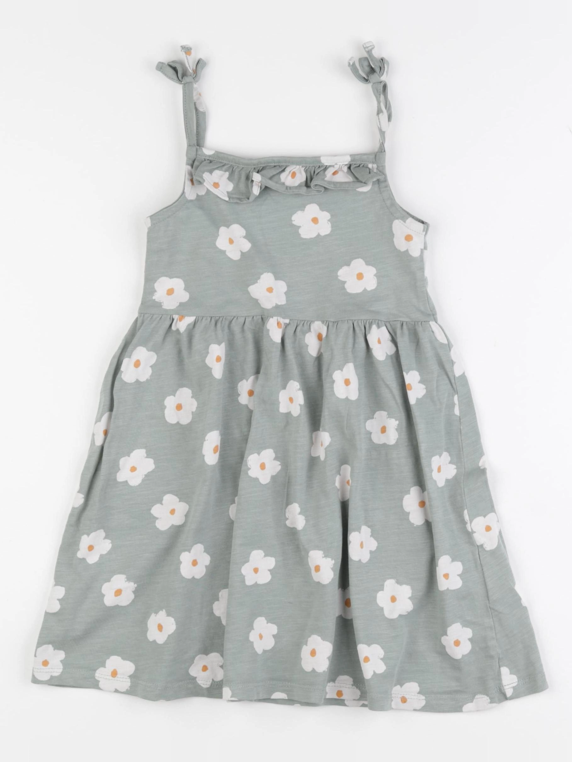 Vertbaudet - robe vert - 4 ans