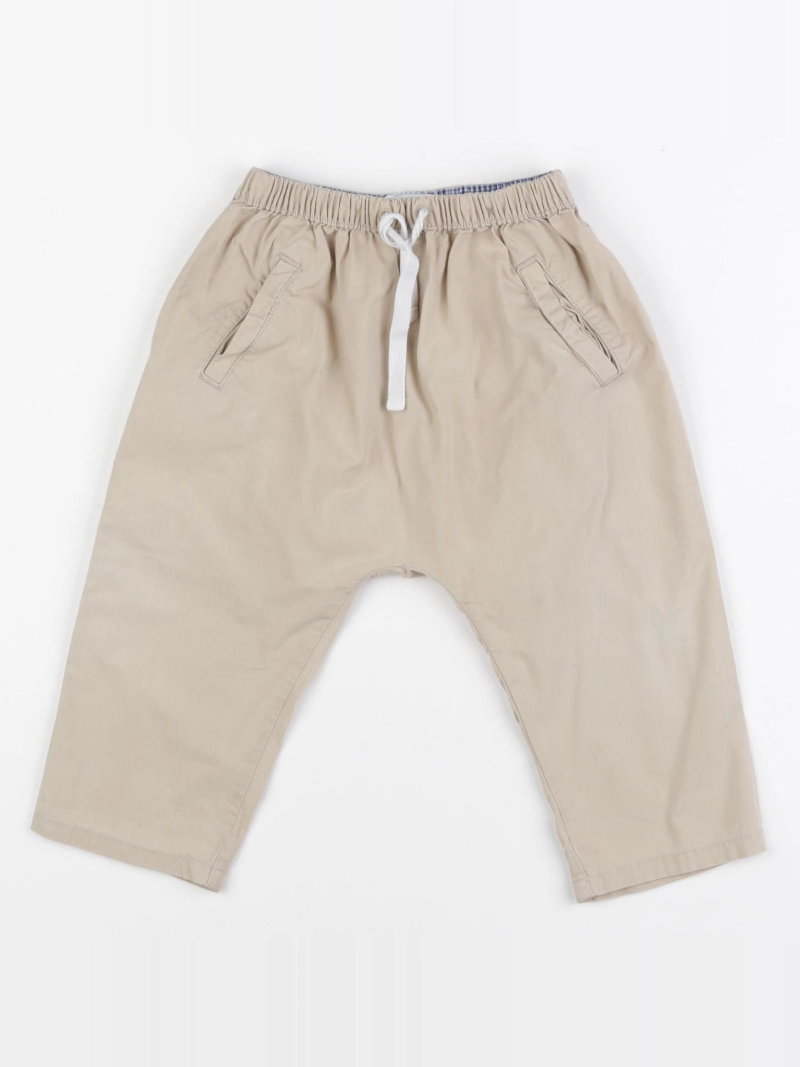 Cyrillus - sarouel beige - 18 mois
