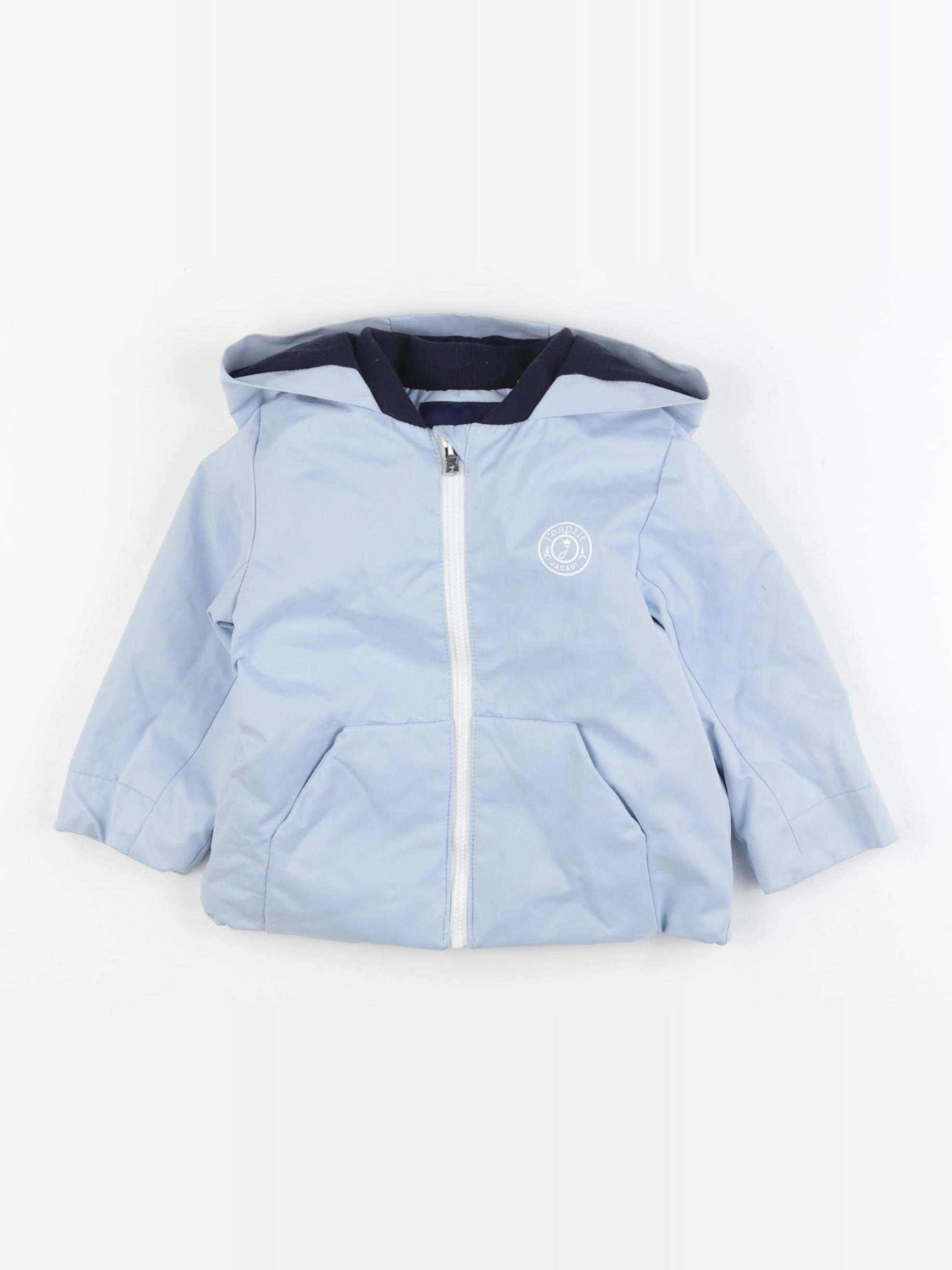Jacadi - parka bleu - 12 mois