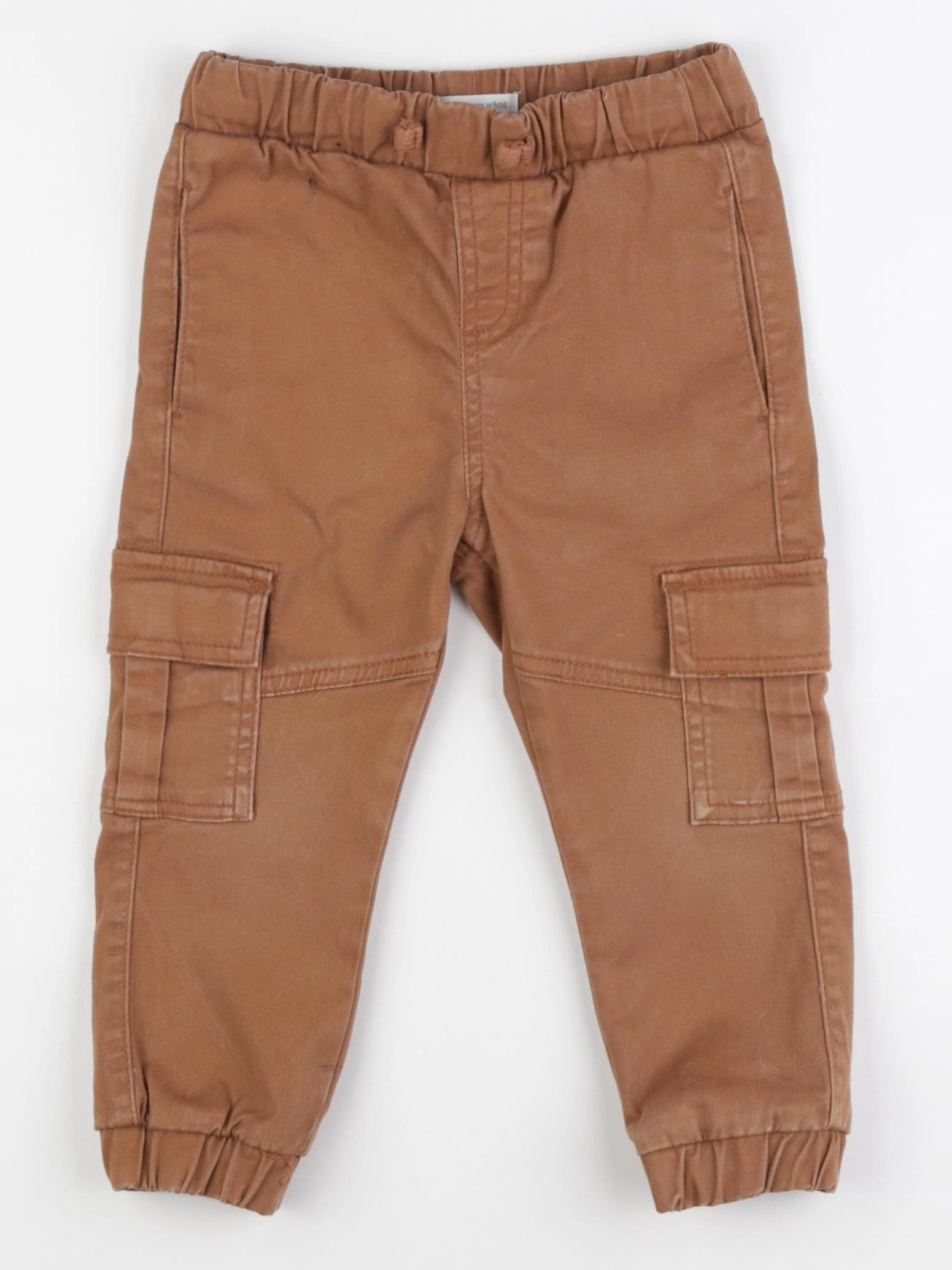 Vertbaudet - pantalon marron - 3 ans