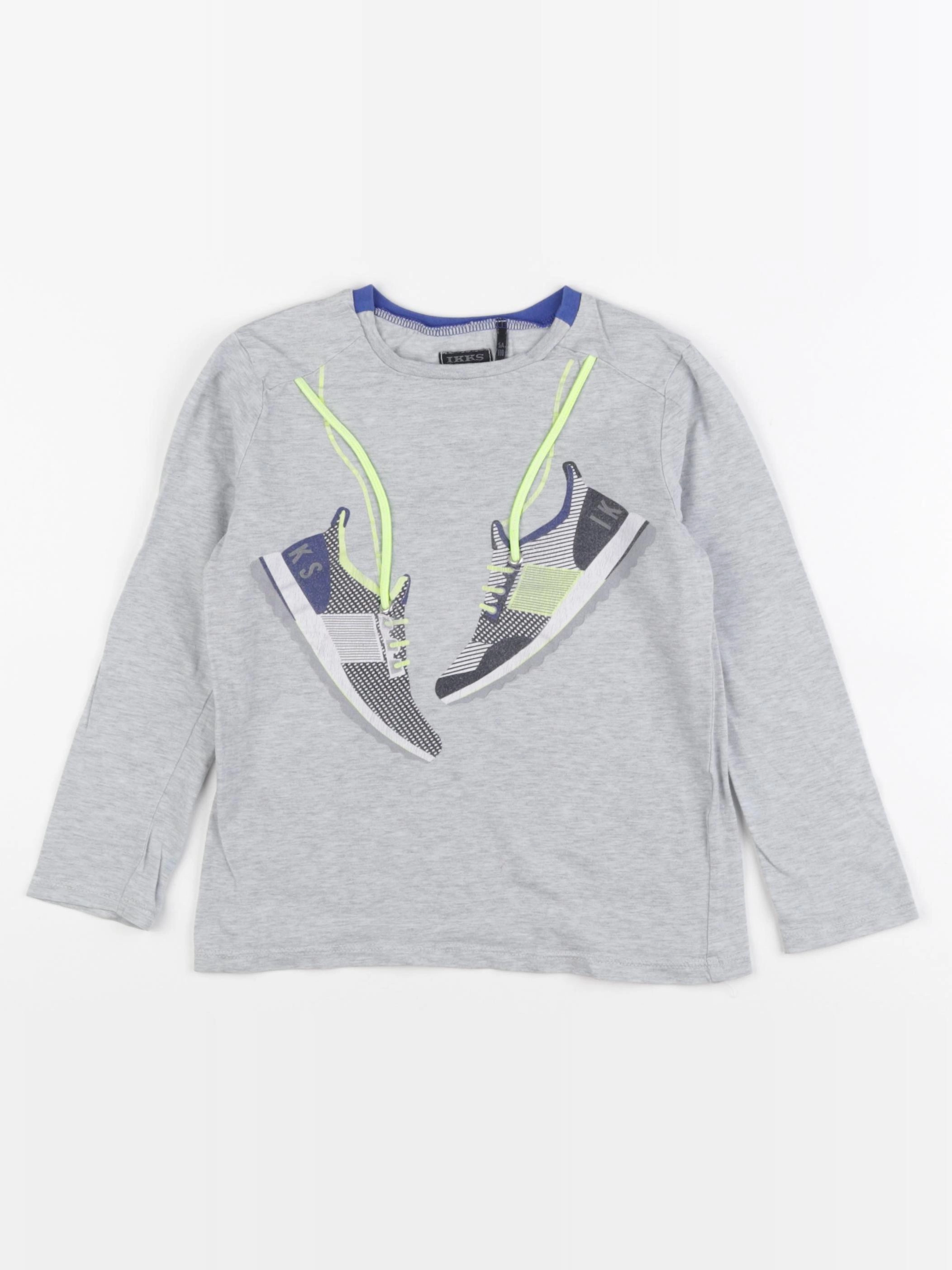 IKKS - tee-shirt gris - 5 ans