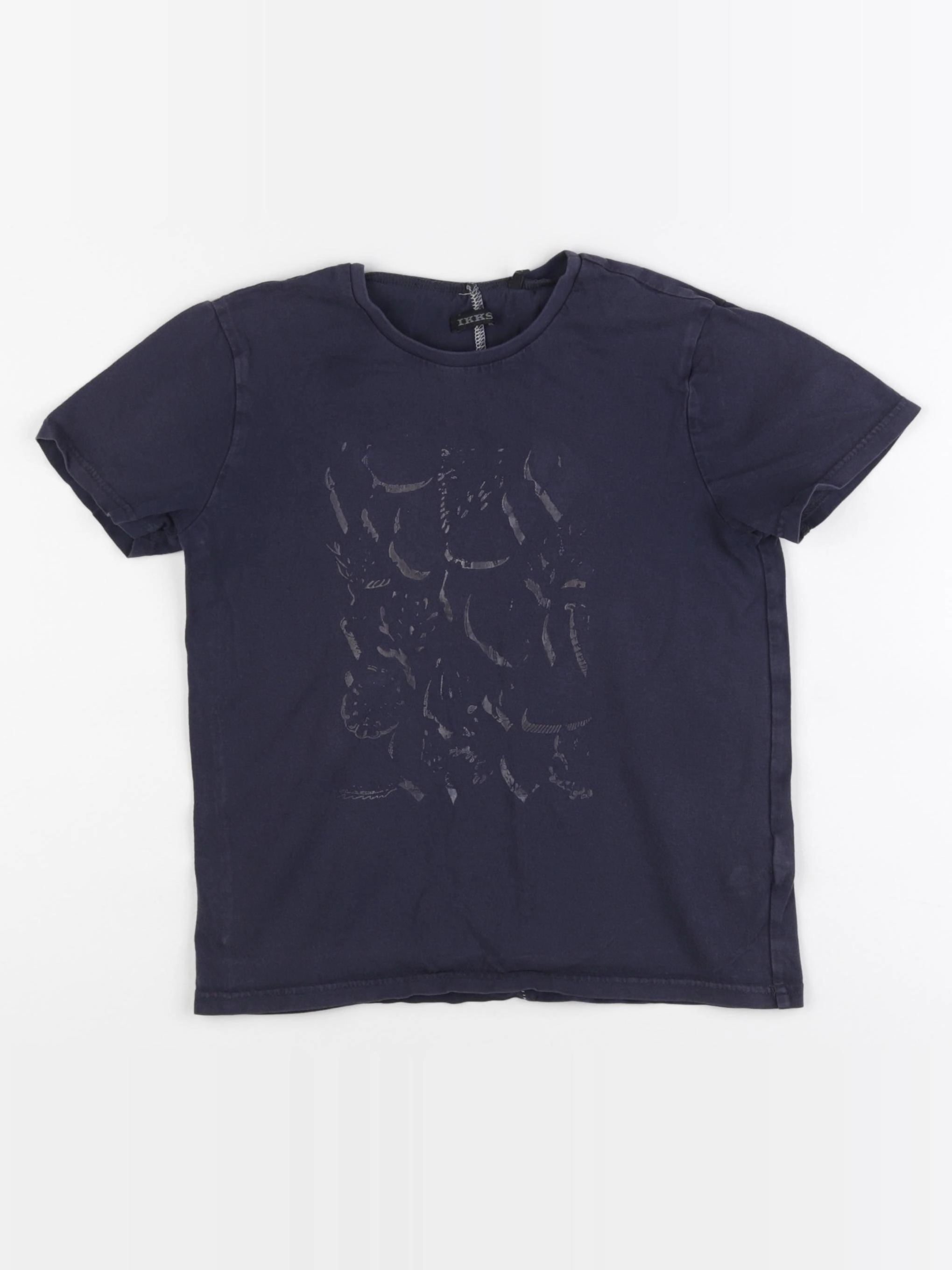 IKKS - tee-shirt bleu - 6 ans