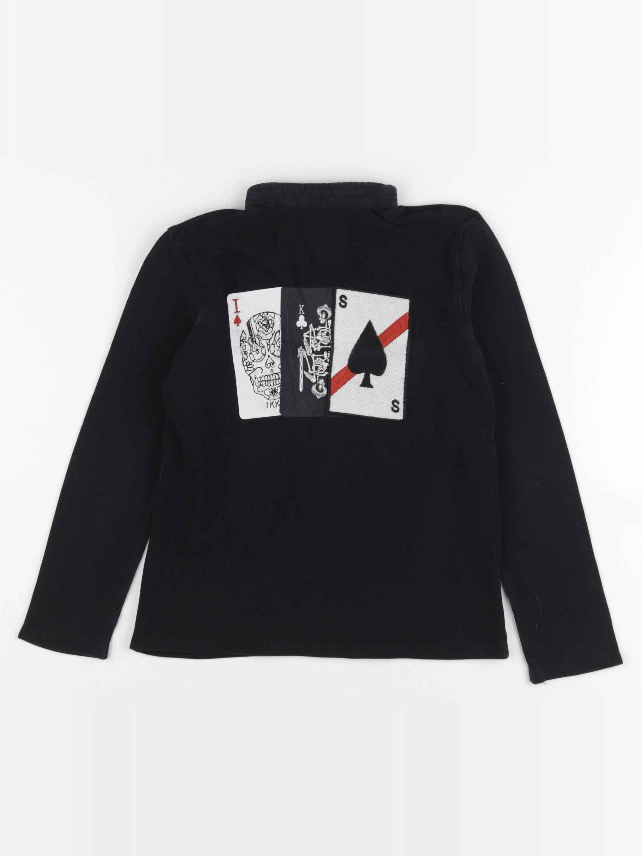 IKKS - polo imprimé au dos noir - 6 ans