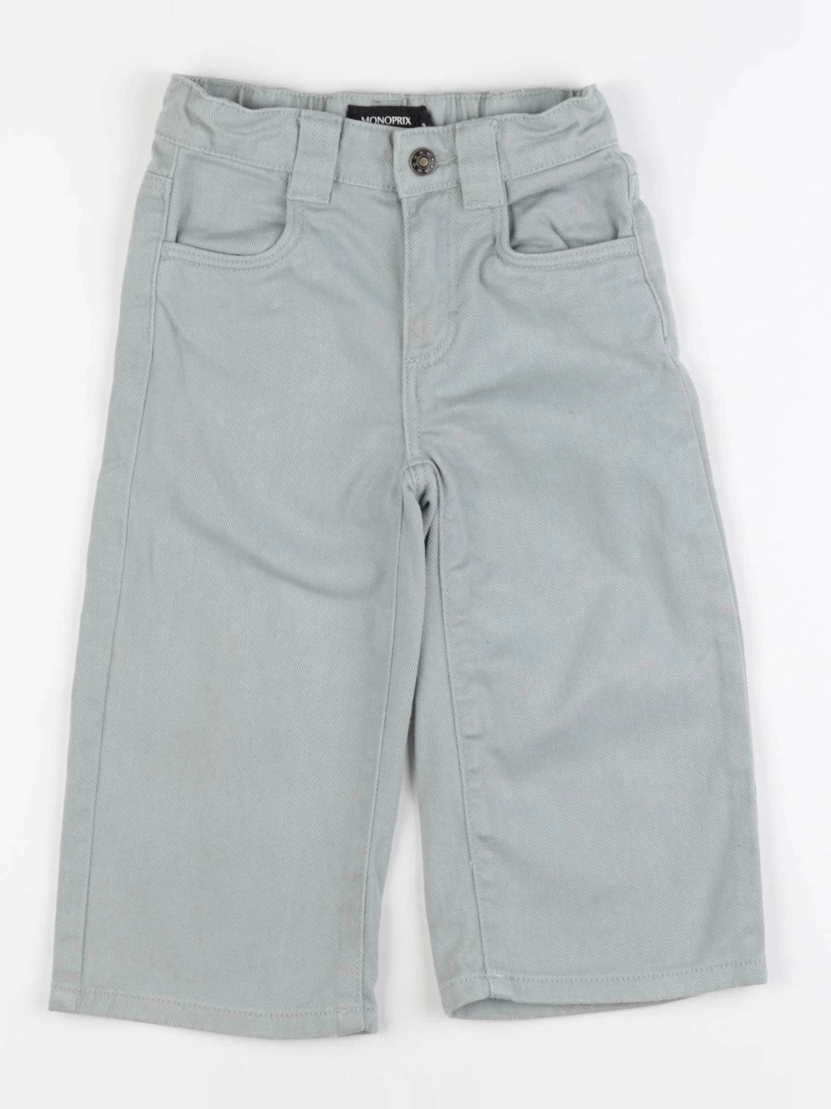 Monoprix - jean vert - 3 ans
