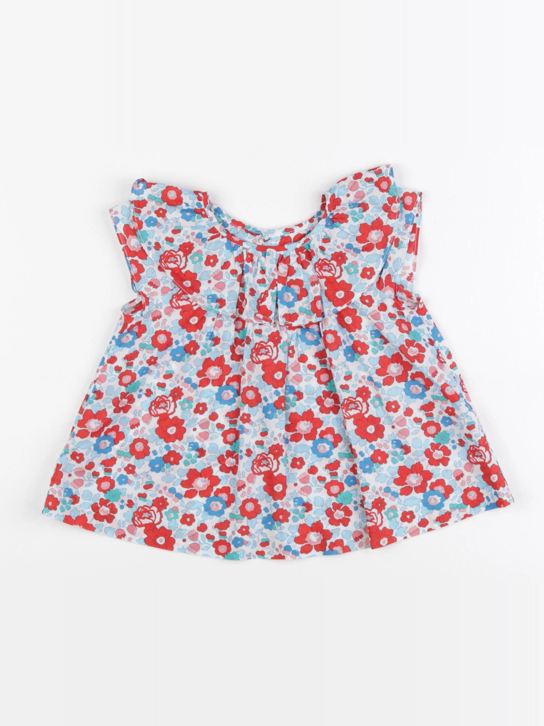 Jacadi - blouse liberty multicolore - 18 mois