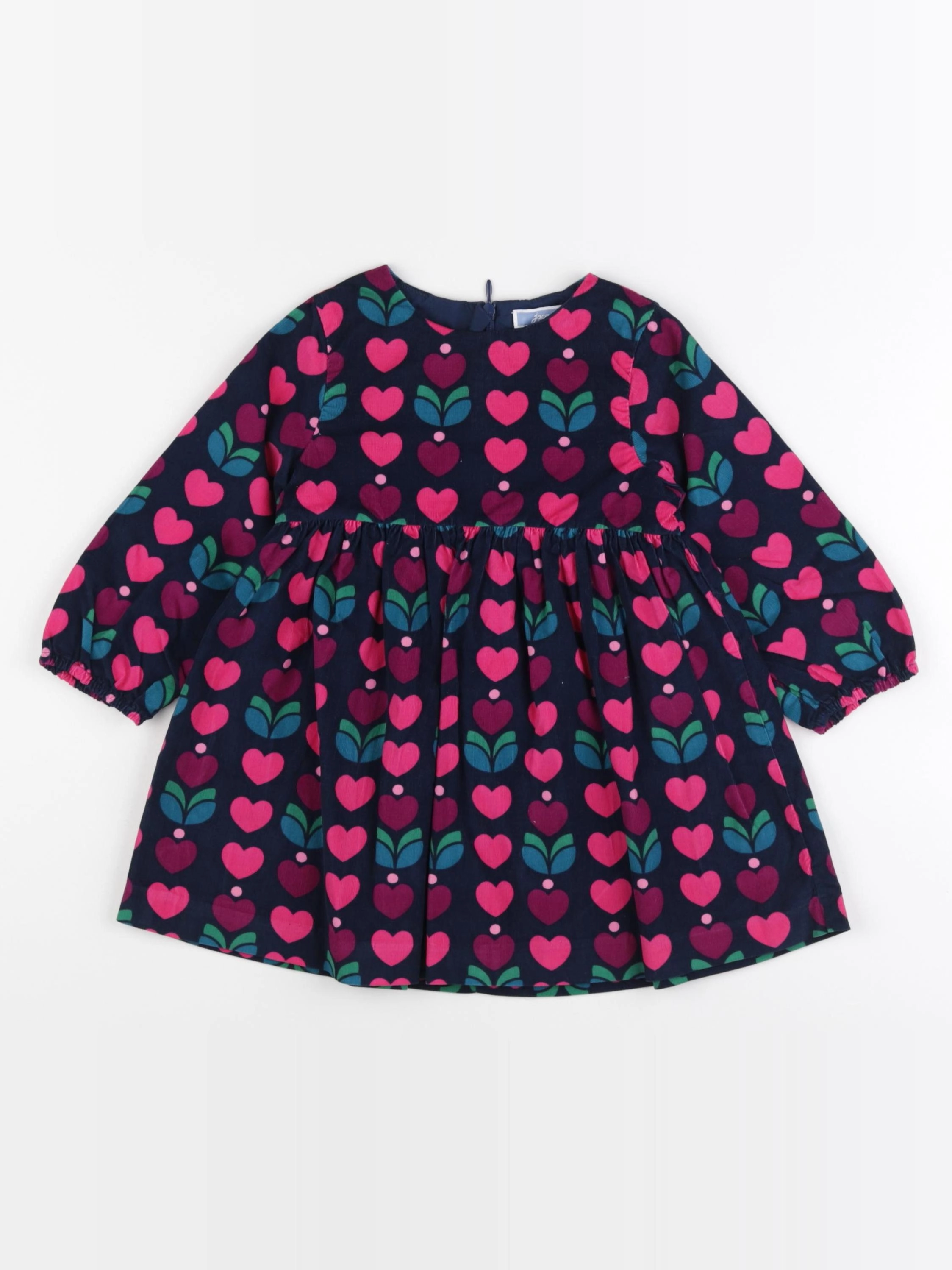 Jacadi - robe bleu - 24 mois