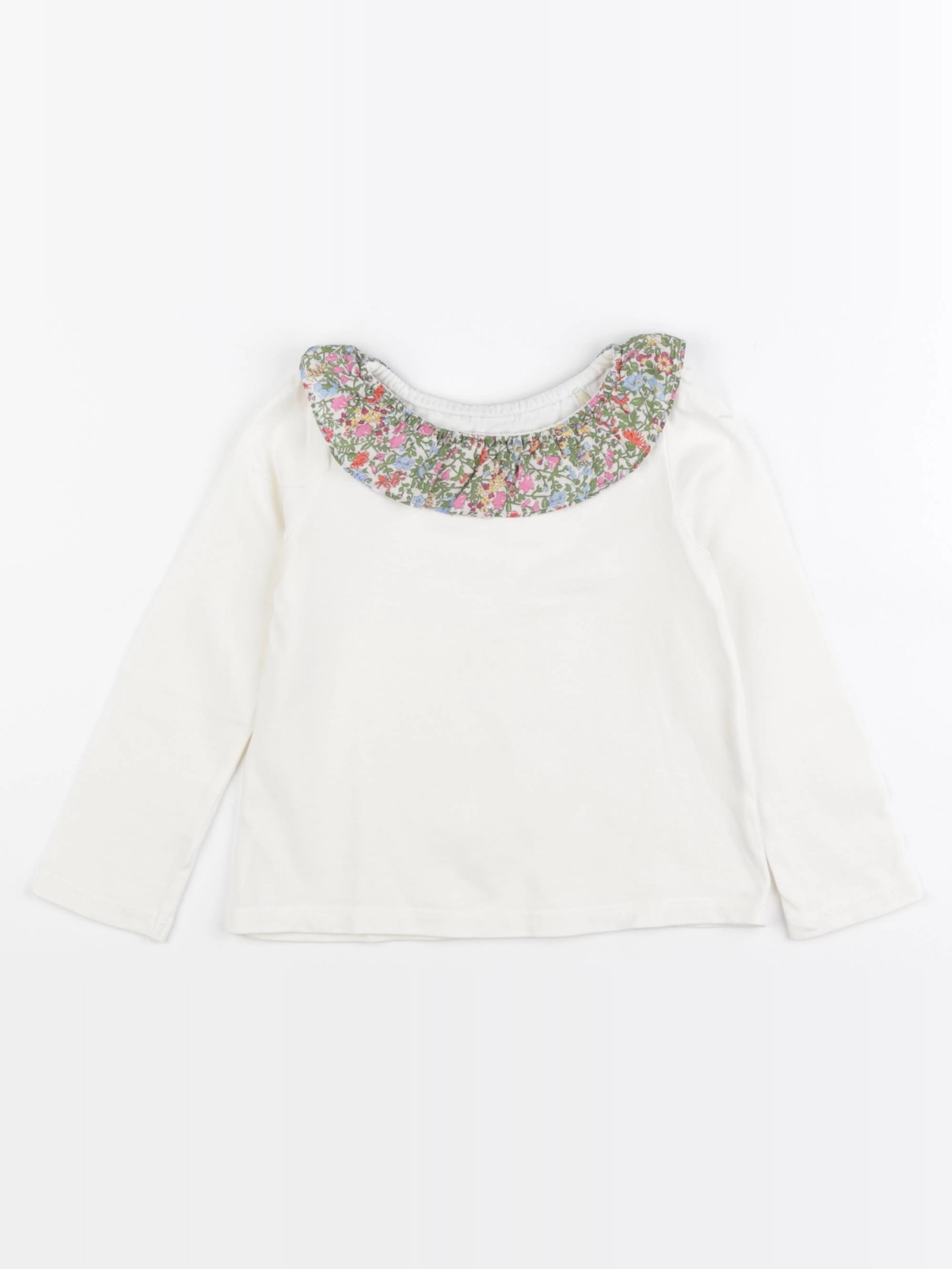 Cyrillus - tee-shirt blanc - 4 ans