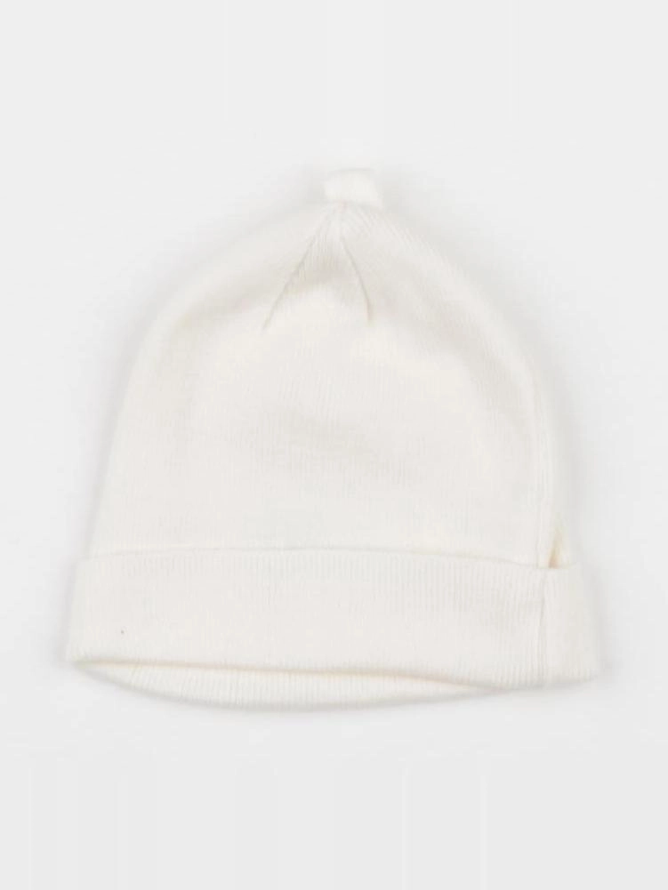 Vertbaudet - bonnet beige - 3/6 mois