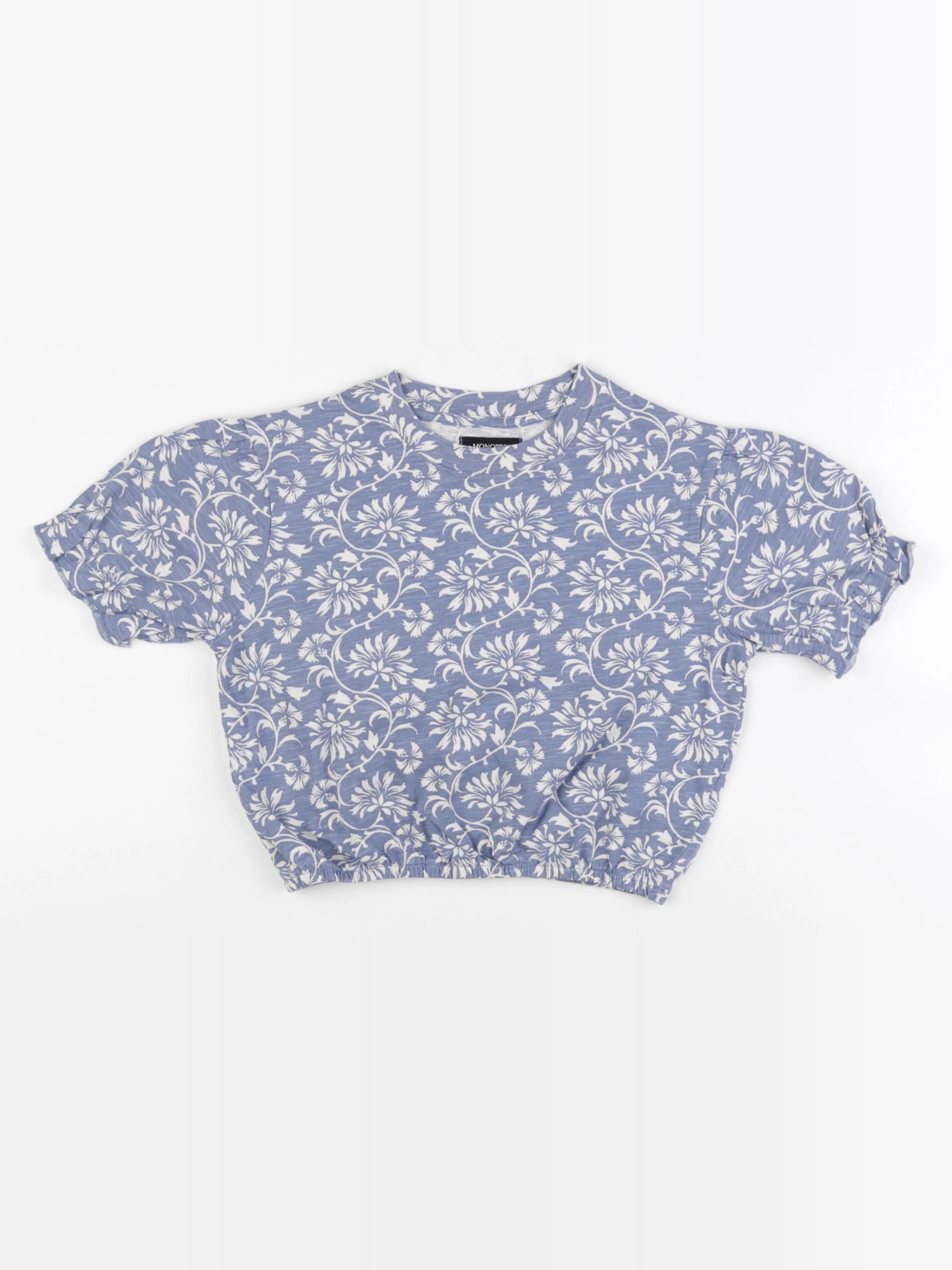 Monoprix - tee-shirt bleu - 6 ans