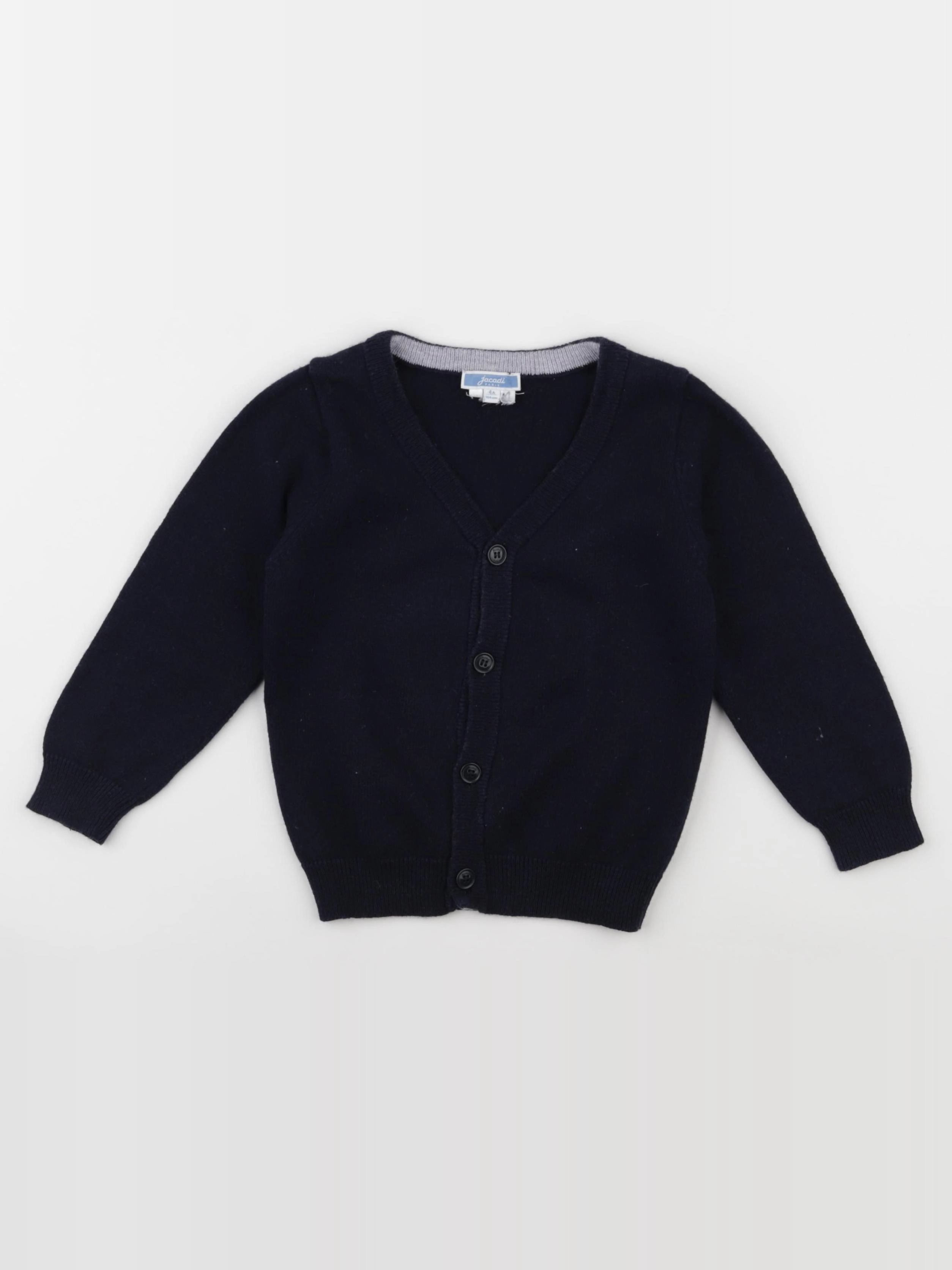Jacadi - gilet bleu - 4 ans