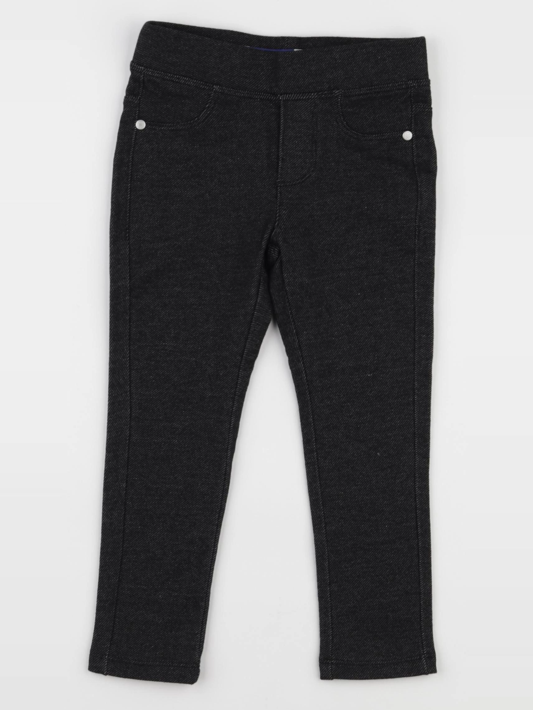 Okaidi - jegging noir - 3 ans