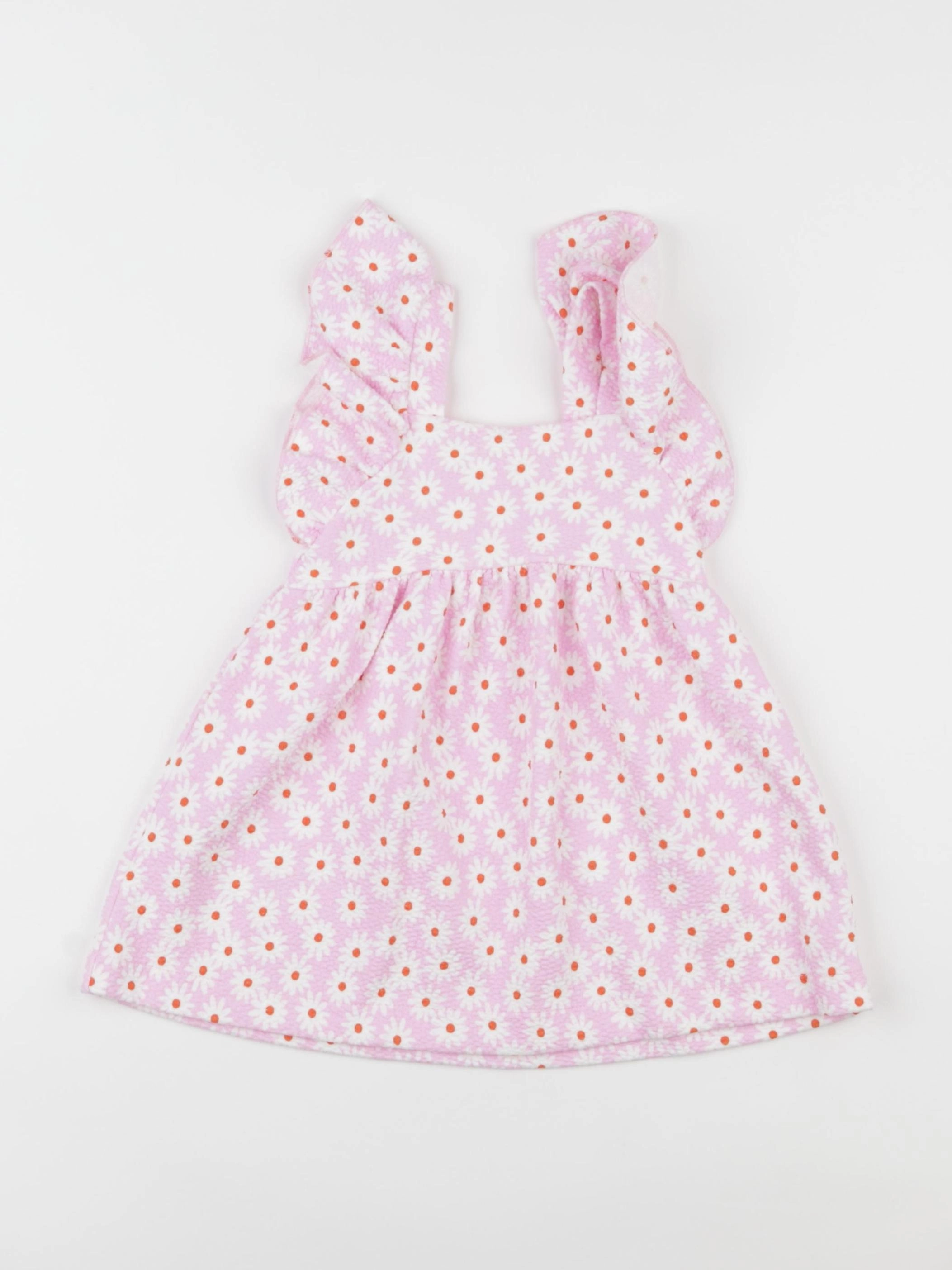 Zara - robe rose - 12/18 mois